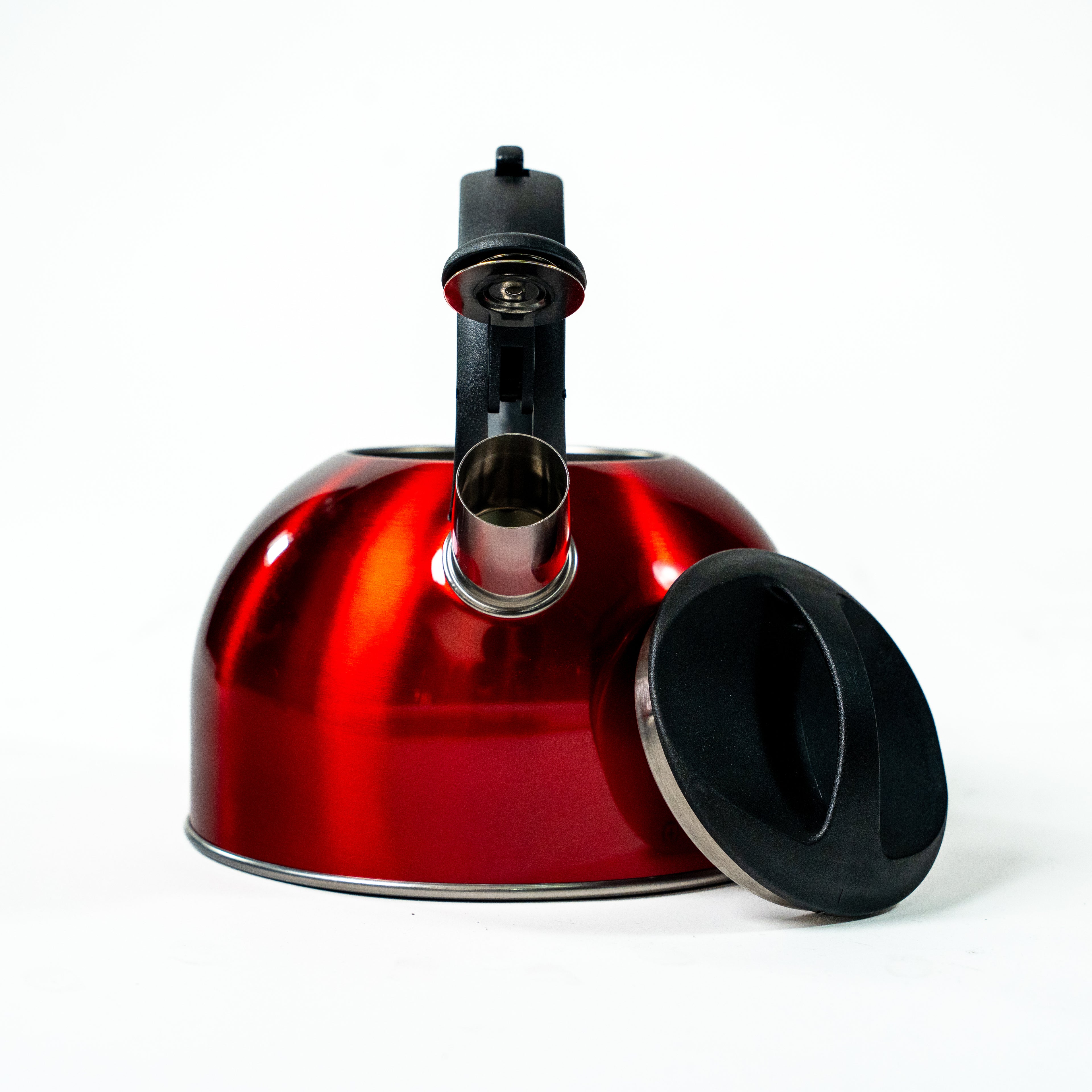 CAFETERA DE 2.5 LTS ACERO INOXIDABLE ROJA