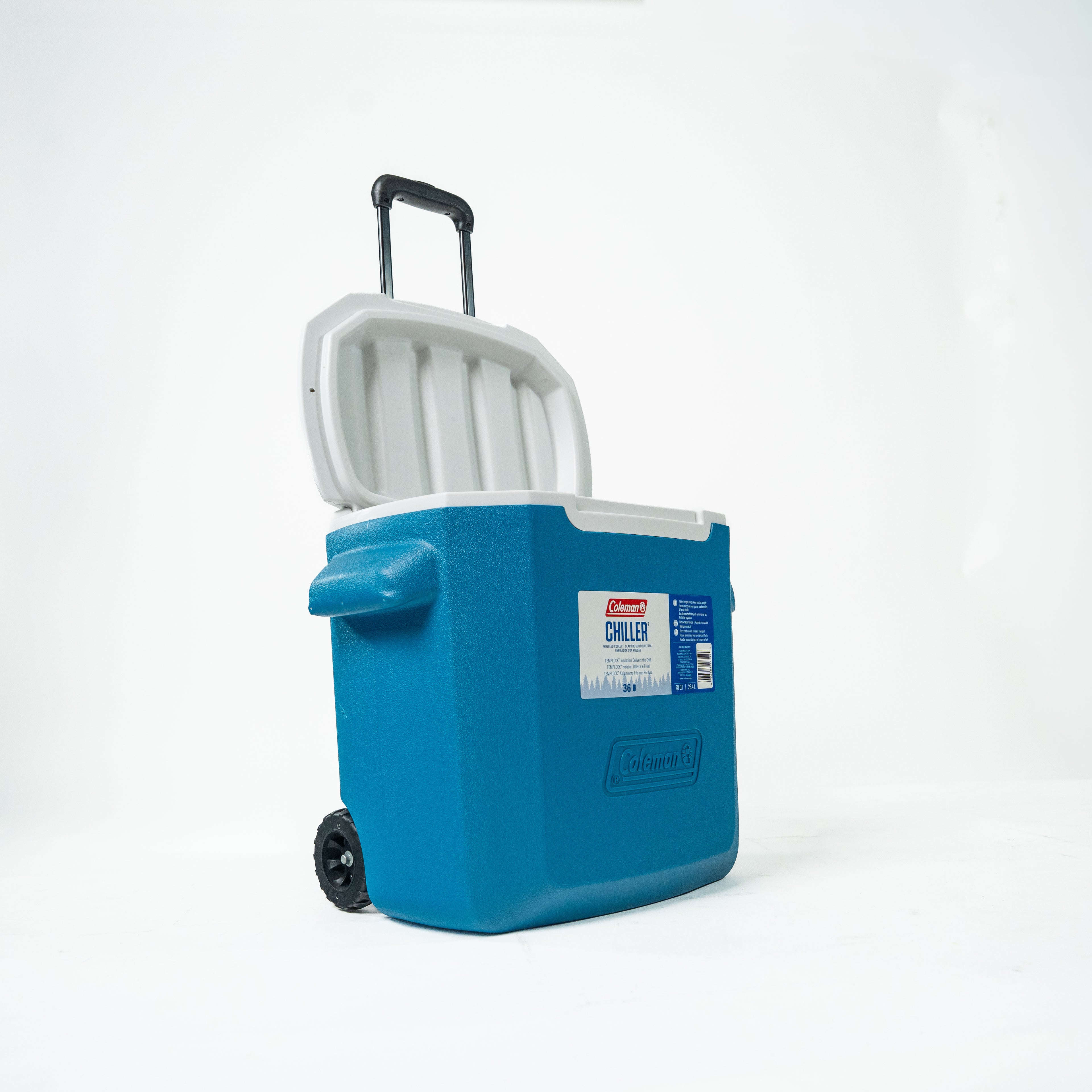 HIELERA 28 QT. OCEAN CON RUEDAS Y JALADERA