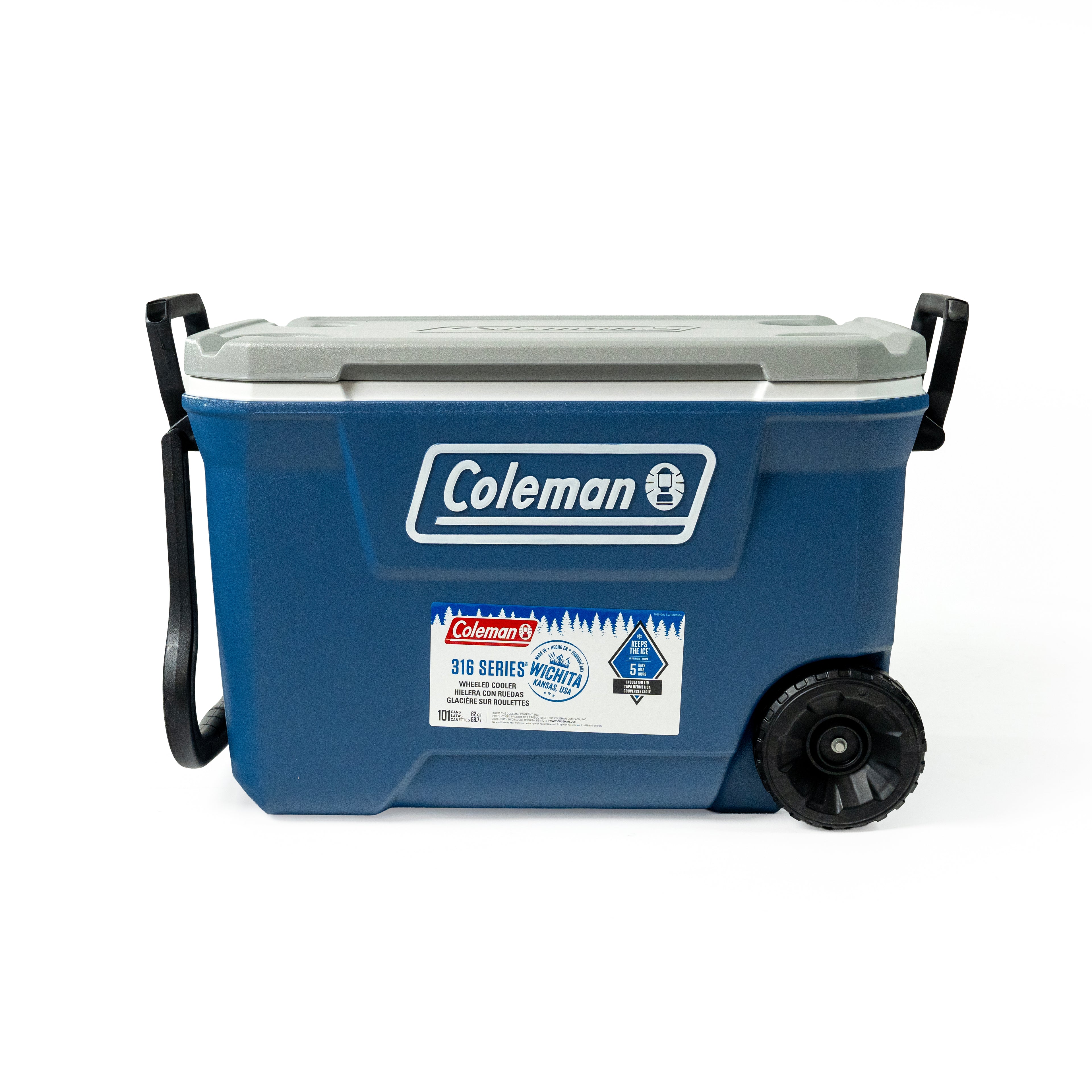 HIELERA 62 QT. AZUL