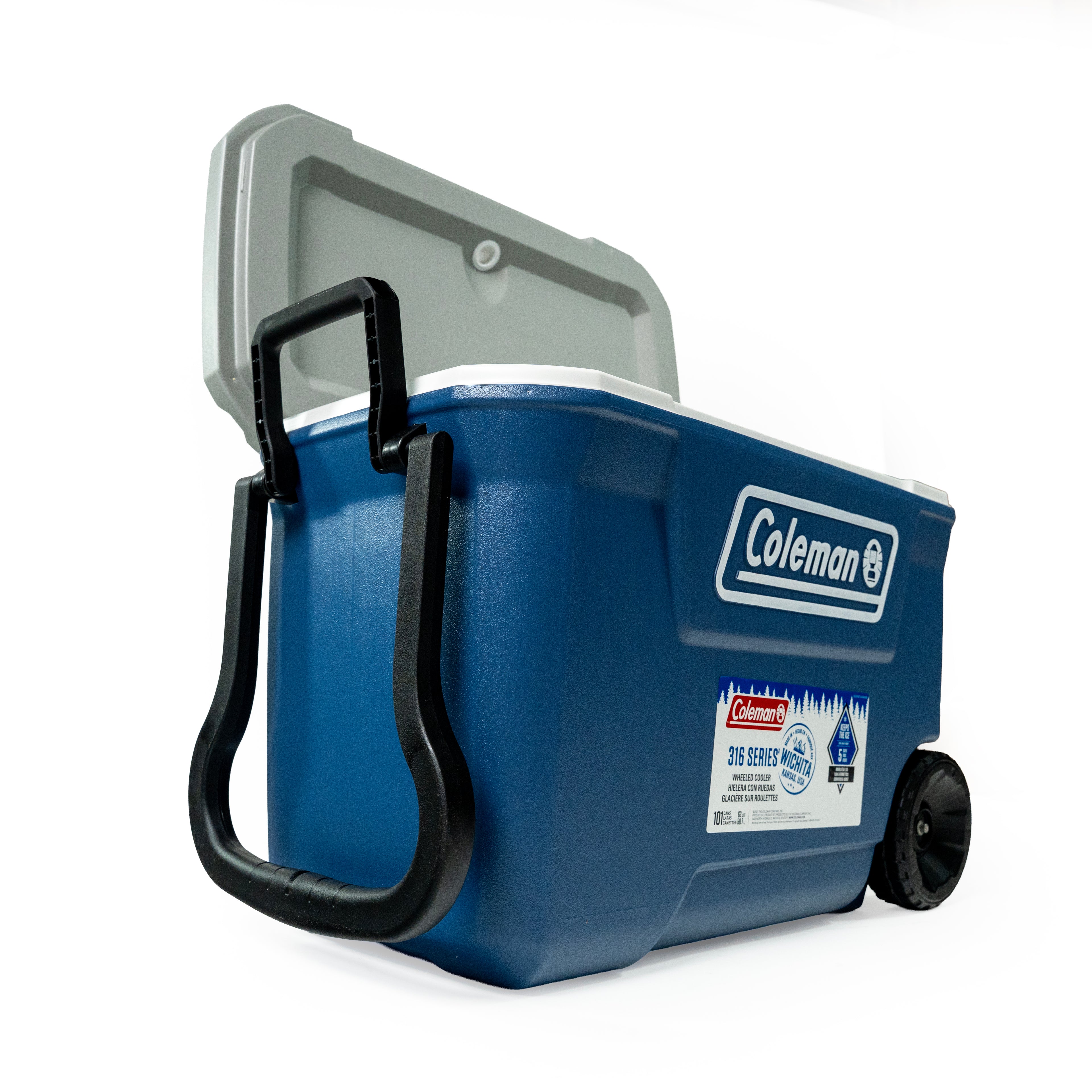 HIELERA 62 QT. AZUL