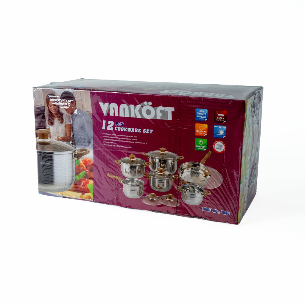 SET ACERO INOXIDABLE DE LUXO JUMBO