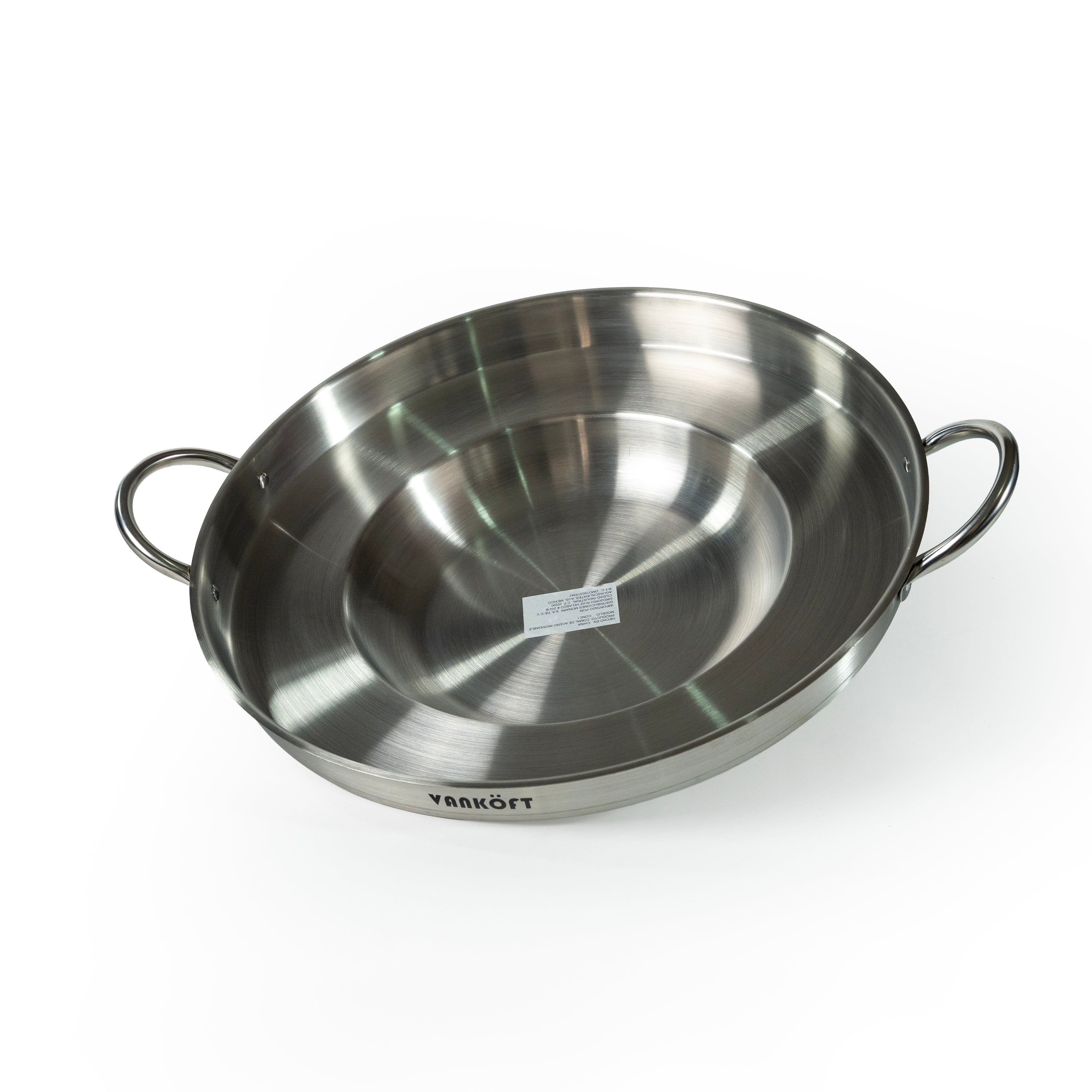 COMAL DE ACERO INOXIDABLE