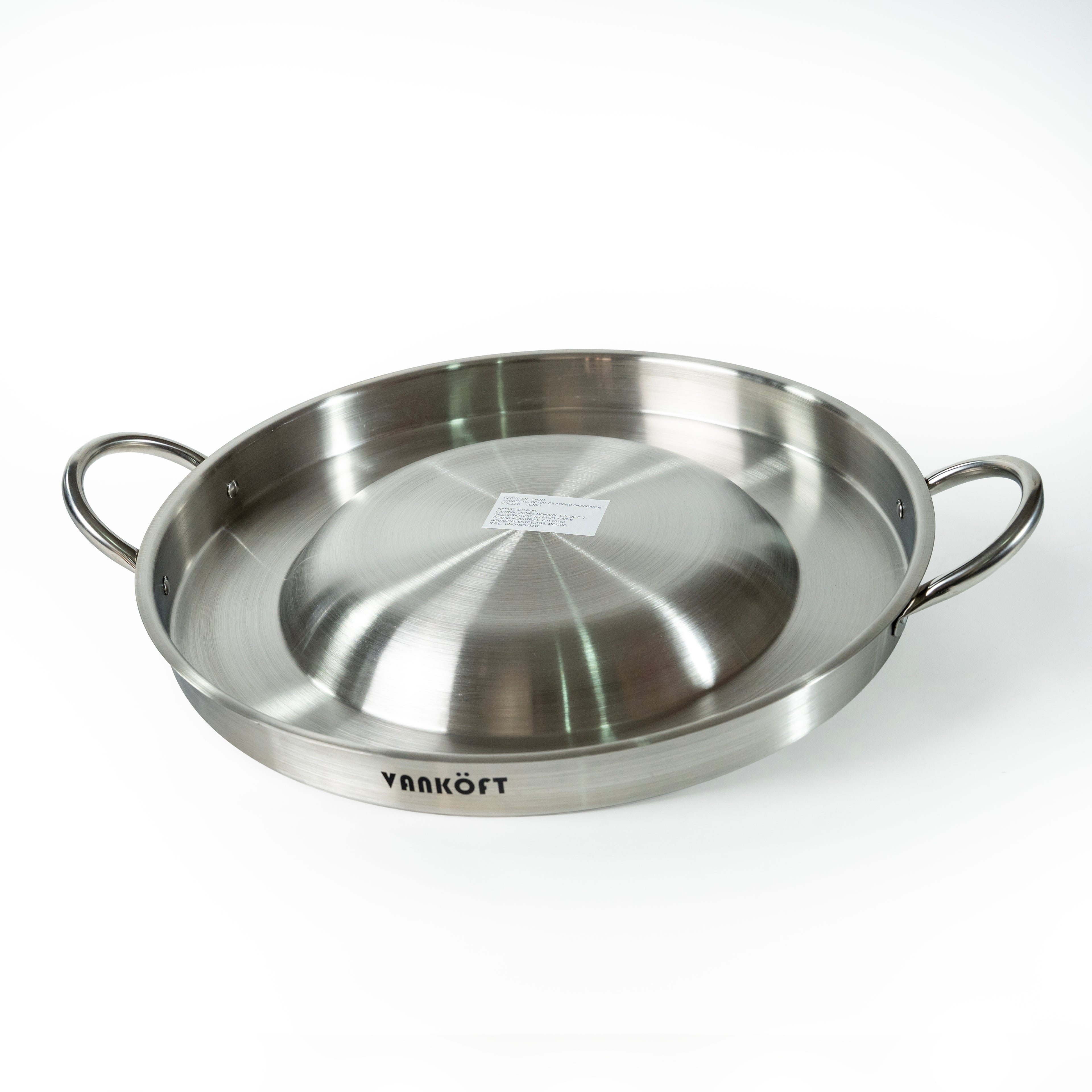 COMAL DE ACERO INOXIDABLE