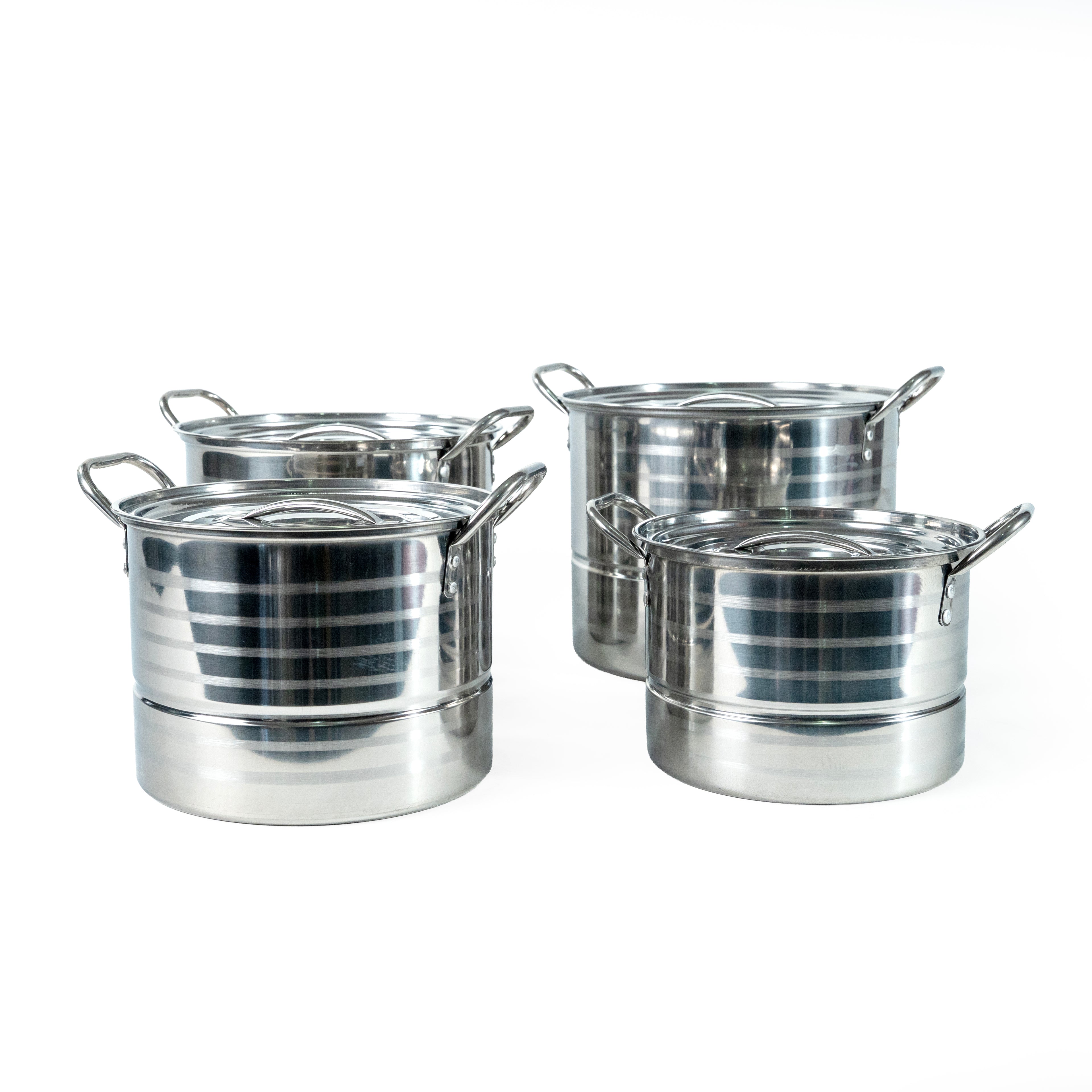 JUEGO DE STOCK POT CON VAPORERA