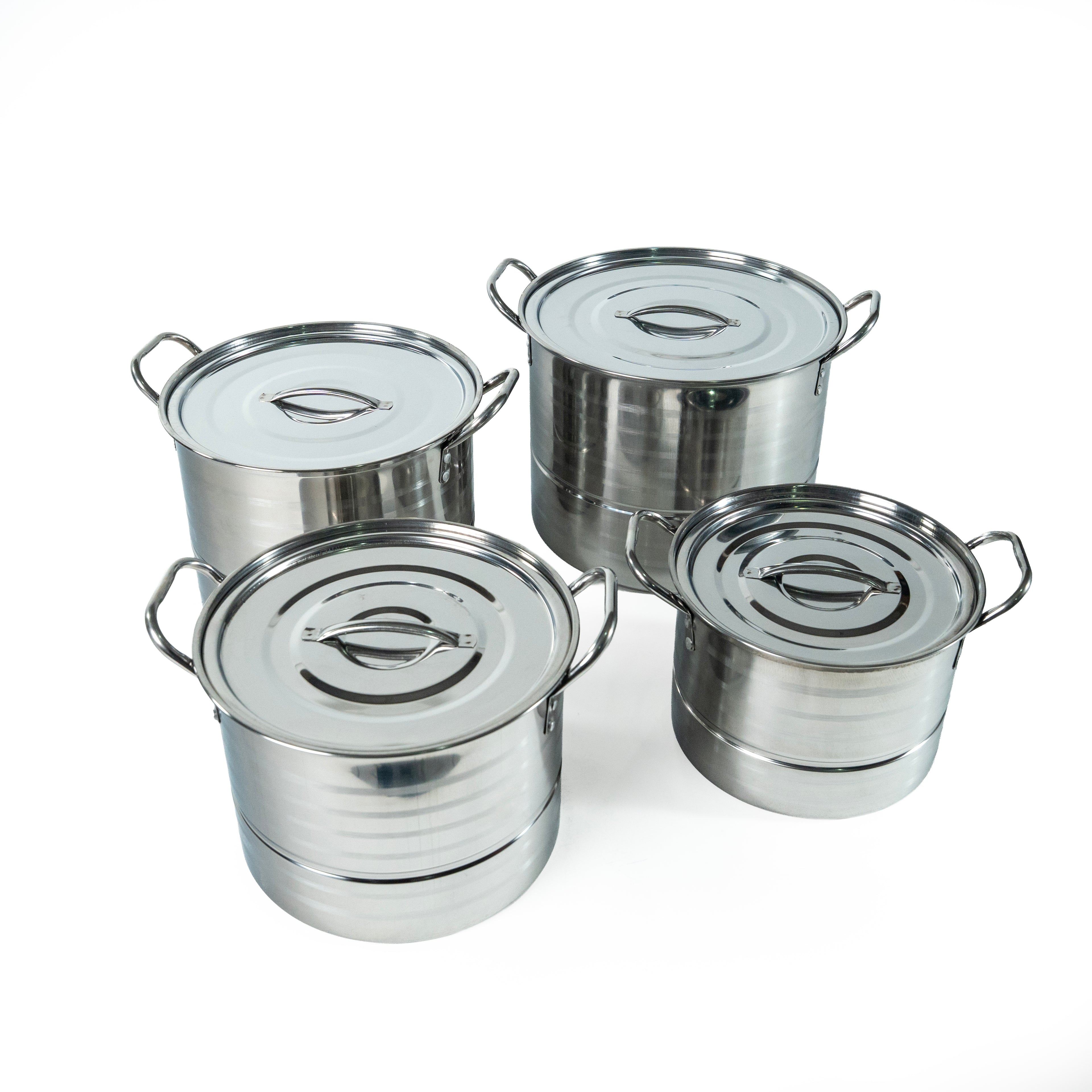 JUEGO DE STOCK POT CON VAPORERA