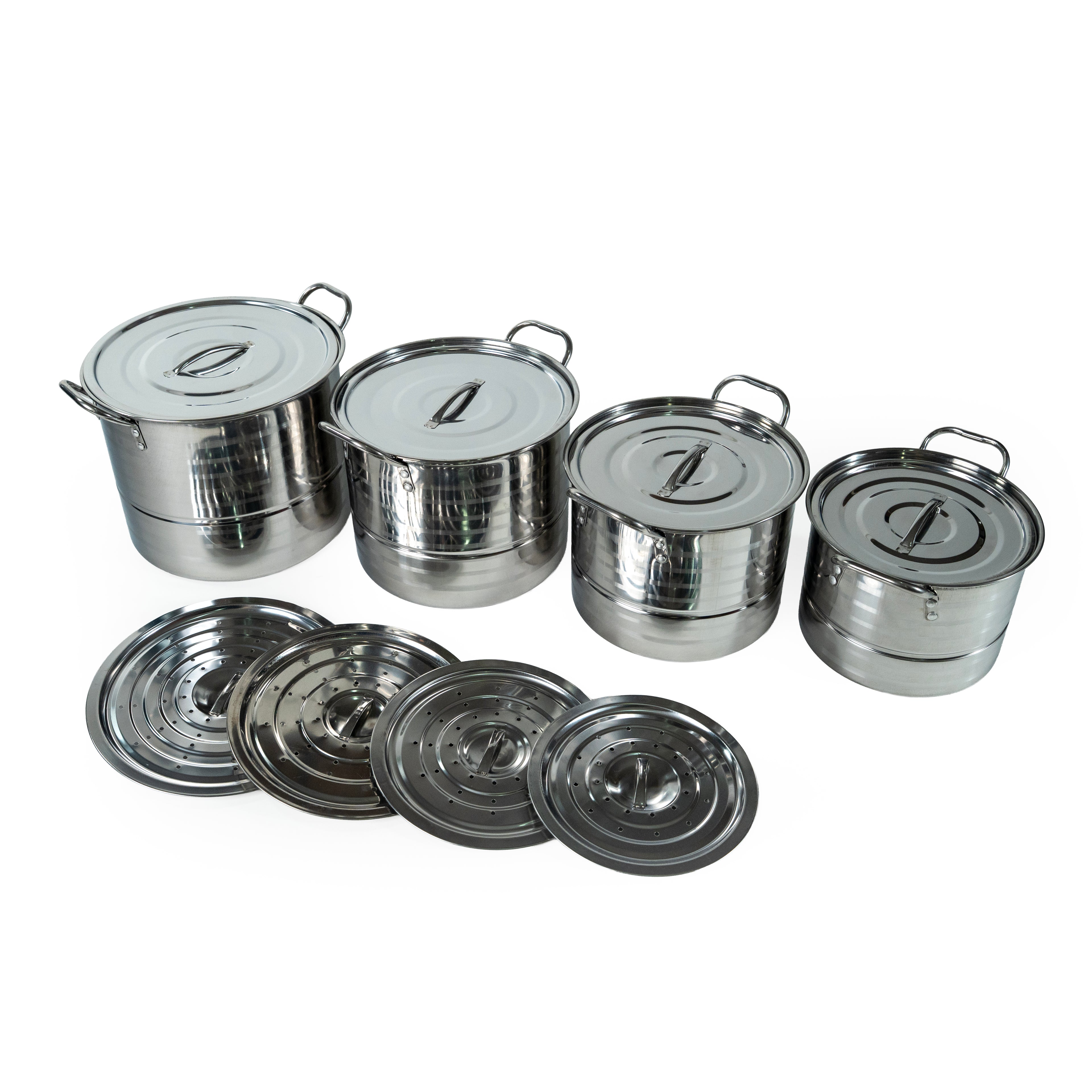 JUEGO DE STOCK POT CON VAPORERA