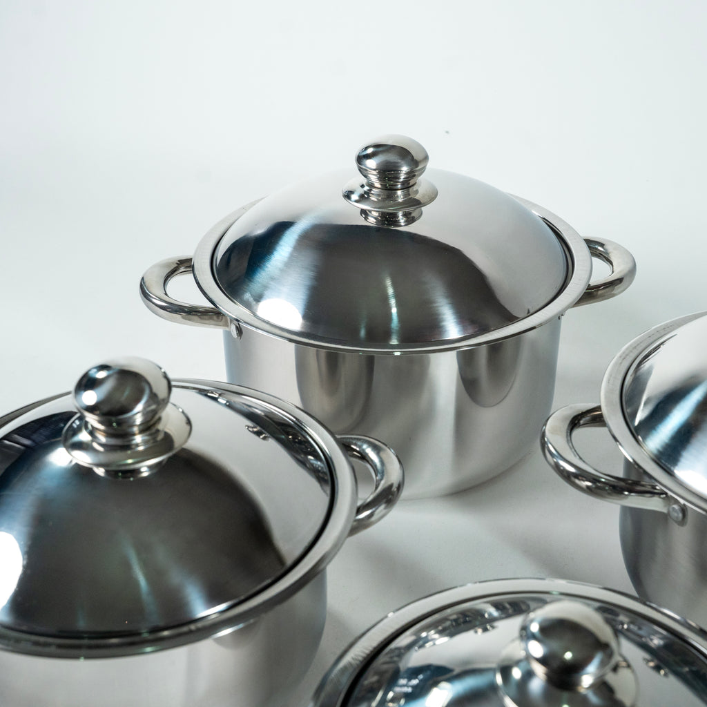 JUEGO DE 4 BUDINERAS # 18,20,22 Y 24 A. INOX T/METAL