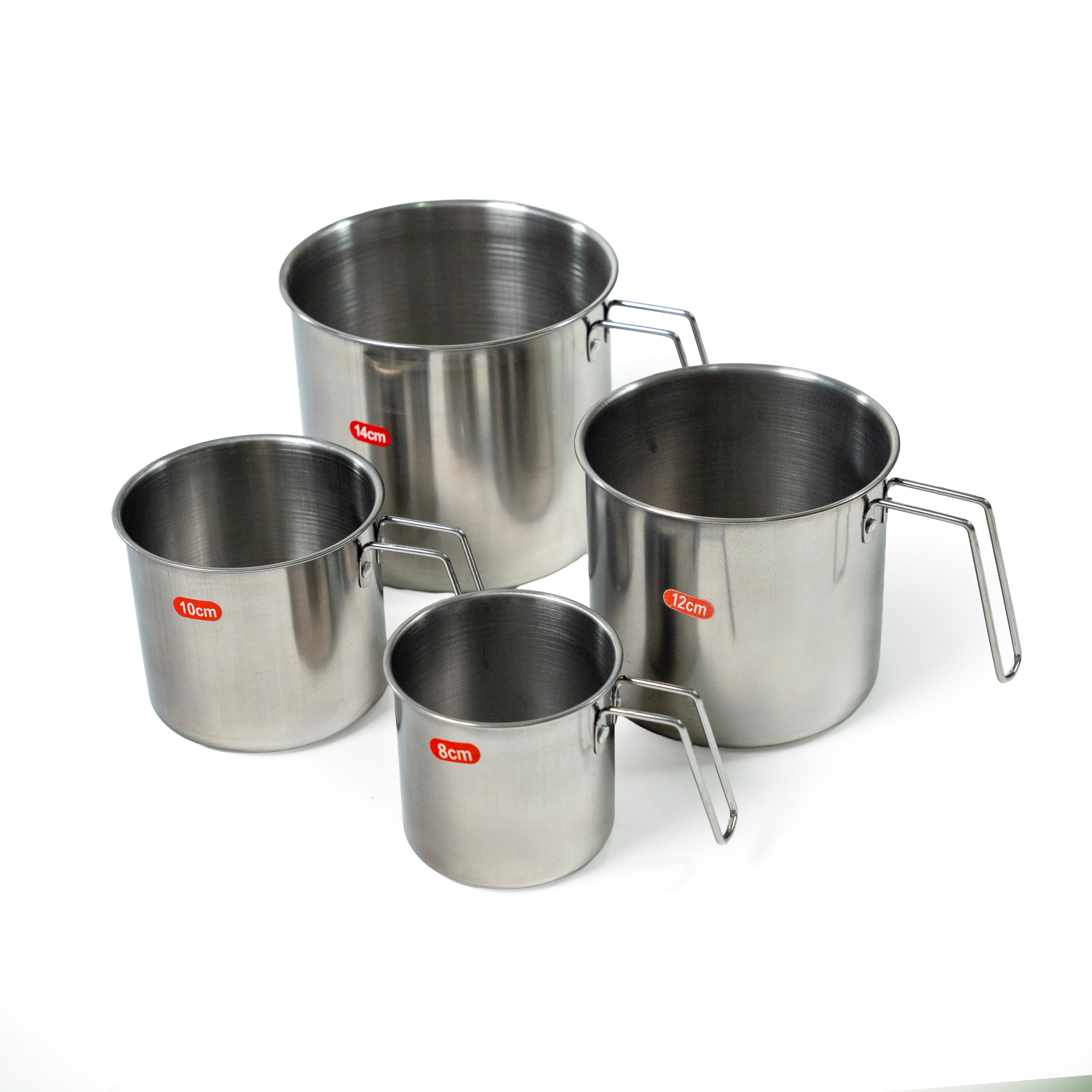 JUEGO DE 4 POCILLOS