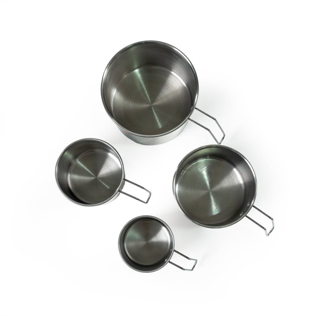 JUEGO DE 4 POCILLOS