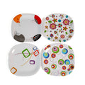 PLATO CUADRADO 9.5" (Caja con 60 piezas)