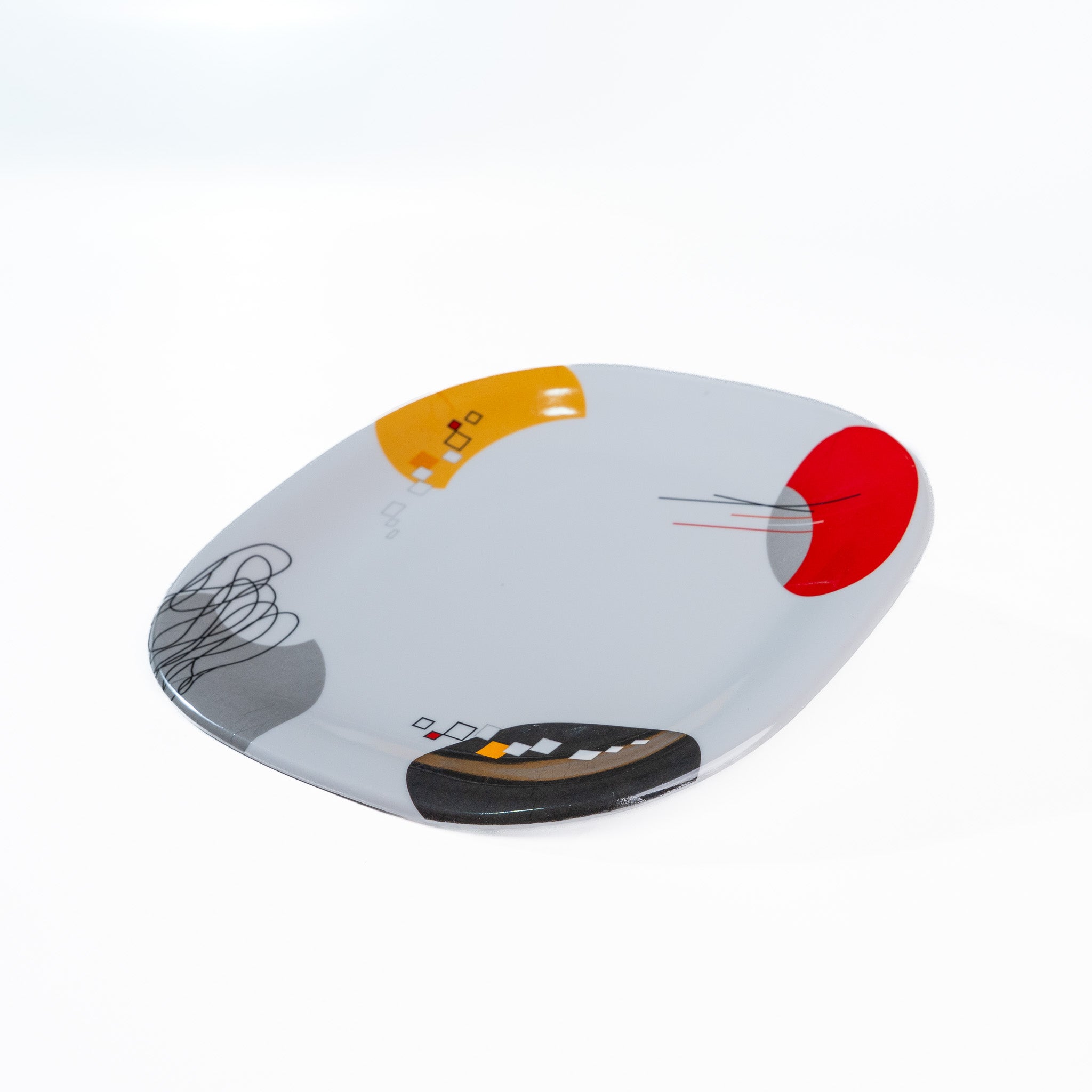 PLATO CUADRADO 9.5" (Caja con 120 piezas)