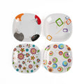 PLATO HONDO CUADRADO 8" (Caja con 96 piezas)