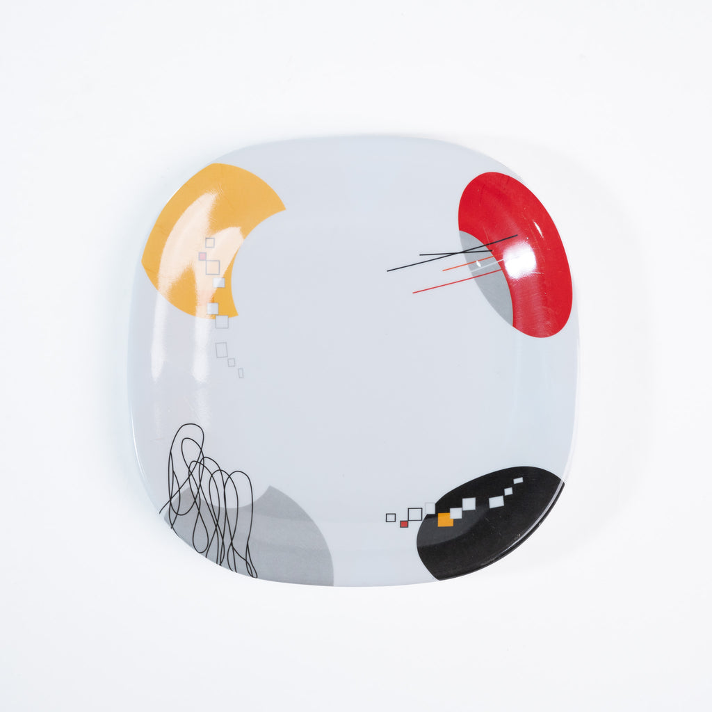 PLATO HONDO CUADRADO 9.5" (Caja con 120 piezas)