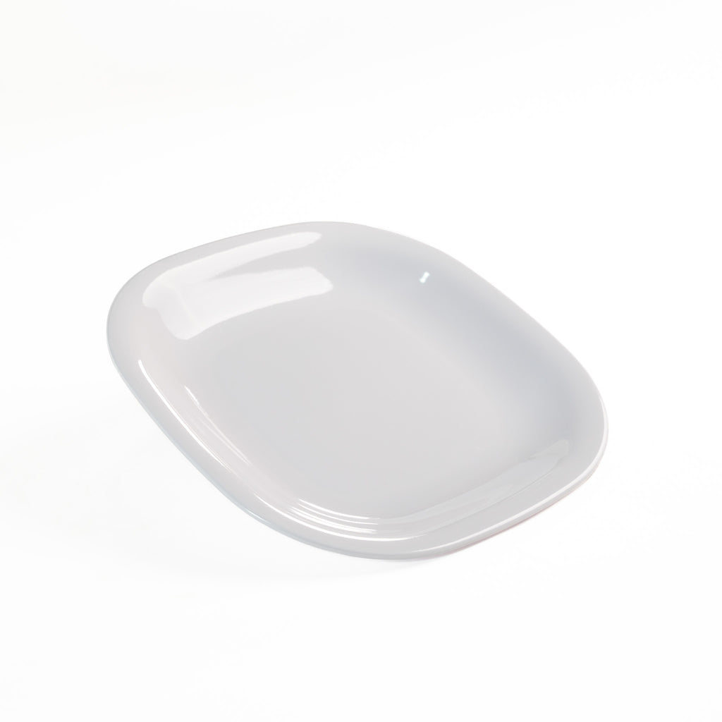 PLATO HONDO CUADRADO 11" (Caja con 120 piezas)