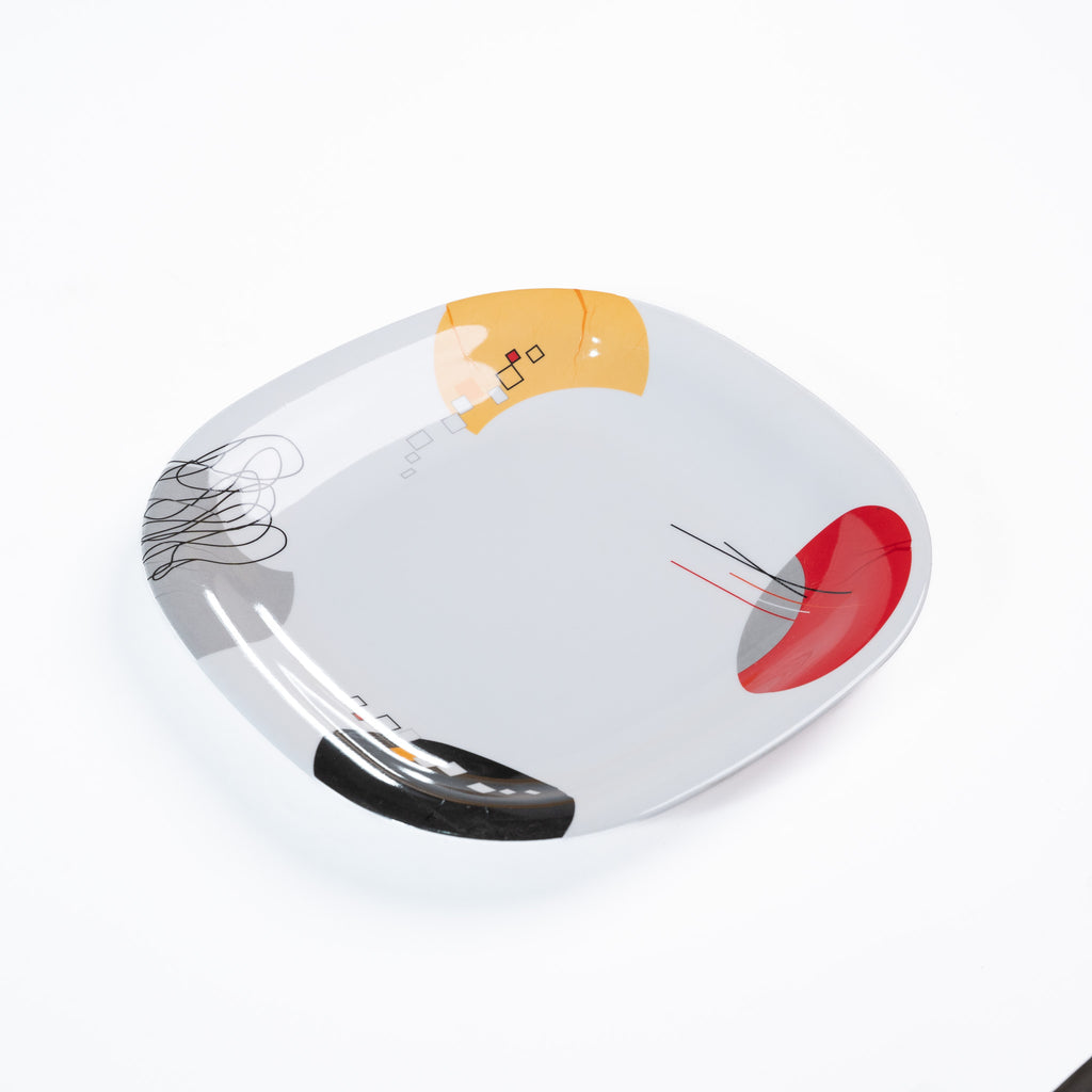 PLATO HONDO CUADRADO 11" (Caja con 120 piezas)
