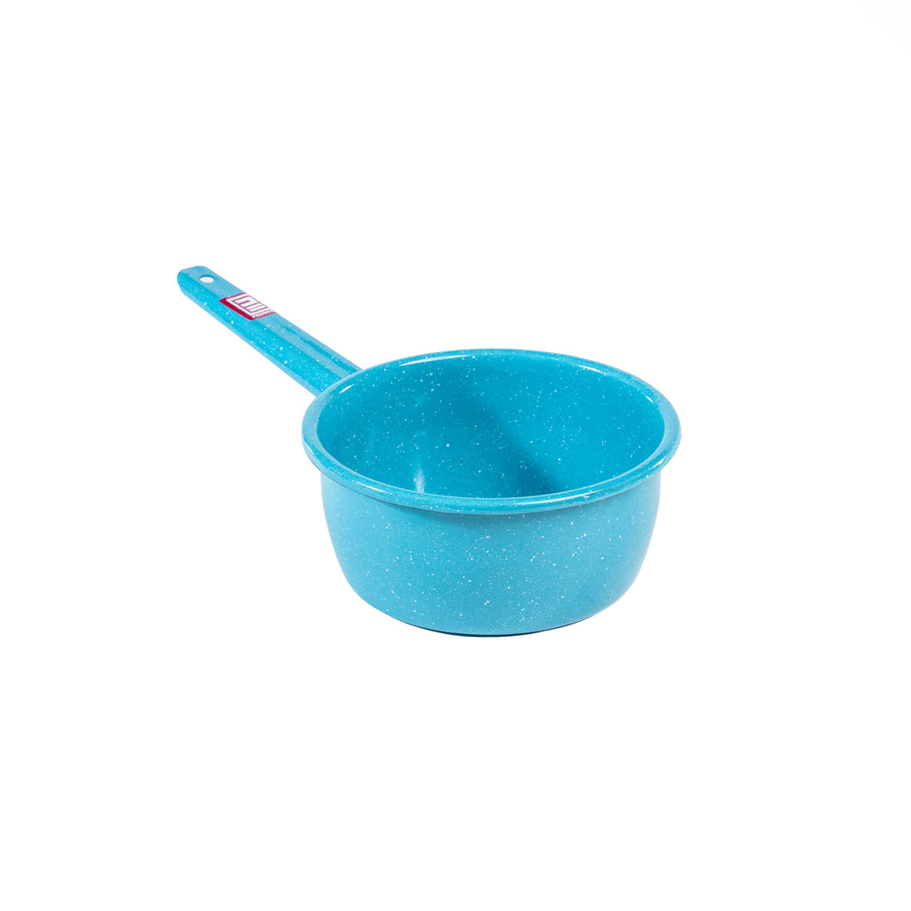 CACEROLA C/MGO. (Q.T.) NO. 18 AZUL TURQUESA (Caja con 10 piezas)