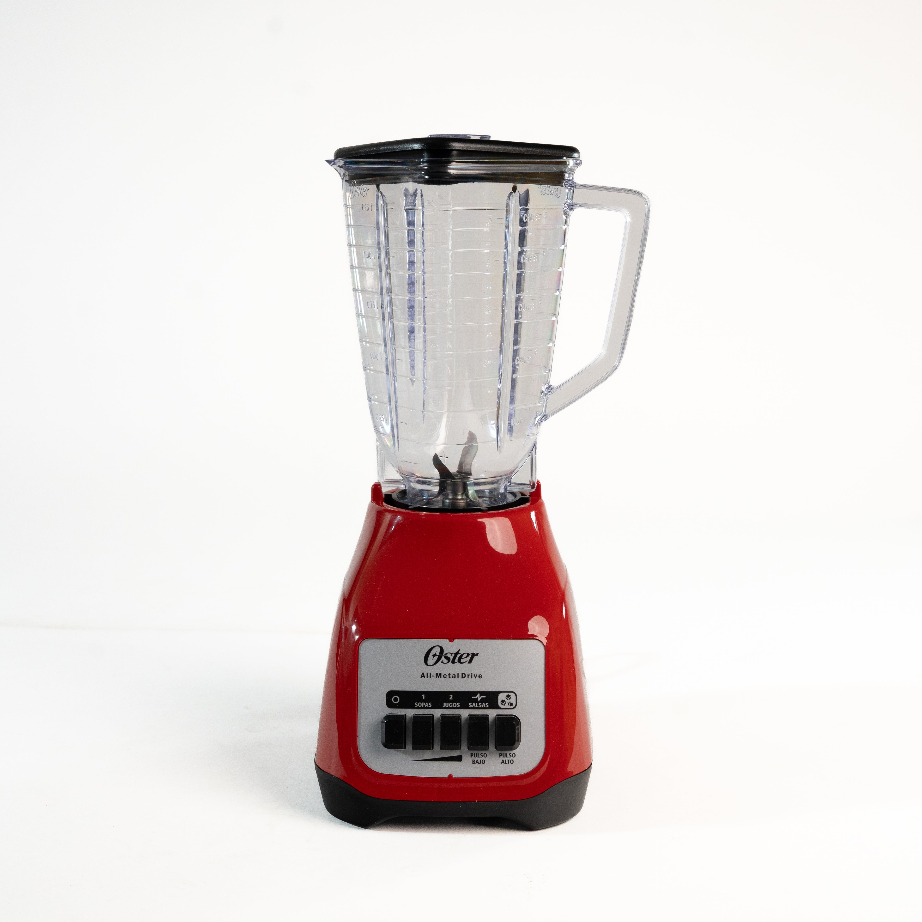 LICUADORA OS 2 VELOCIDADES PB ROJA V/PLASTICO