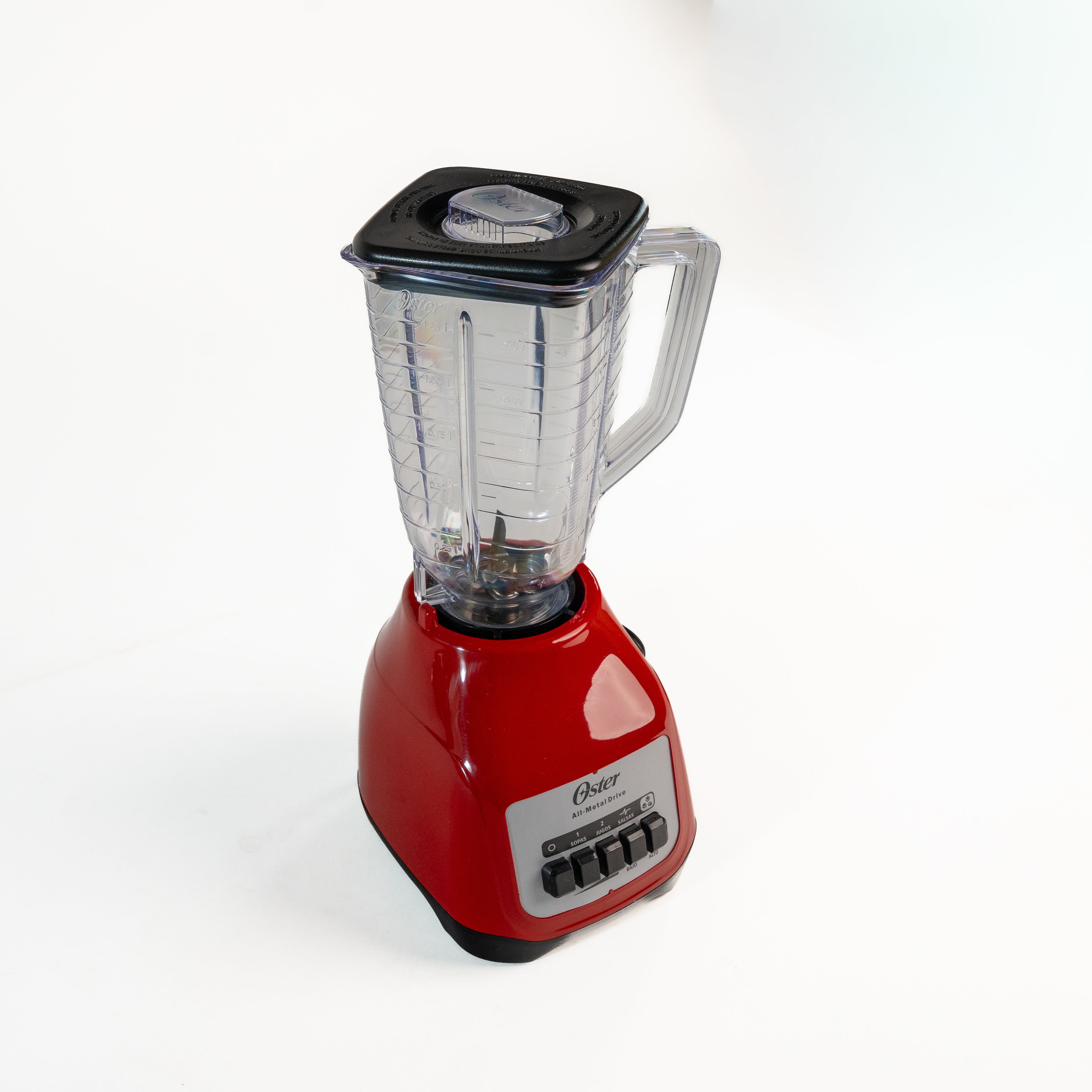 LICUADORA OS 2 VELOCIDADES PB ROJA V/PLASTICO