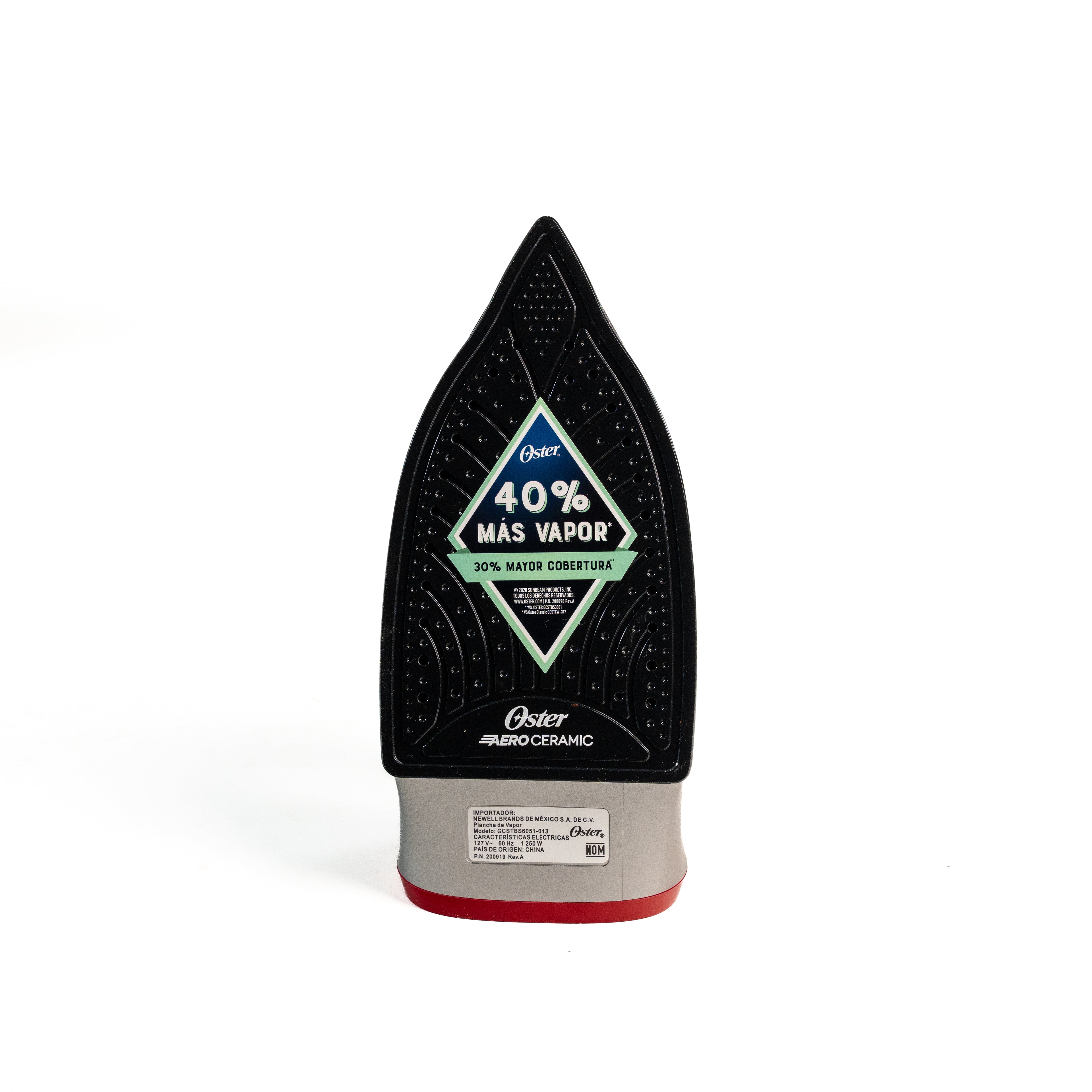 PLANCHA OSTER CERAMICA ROJA