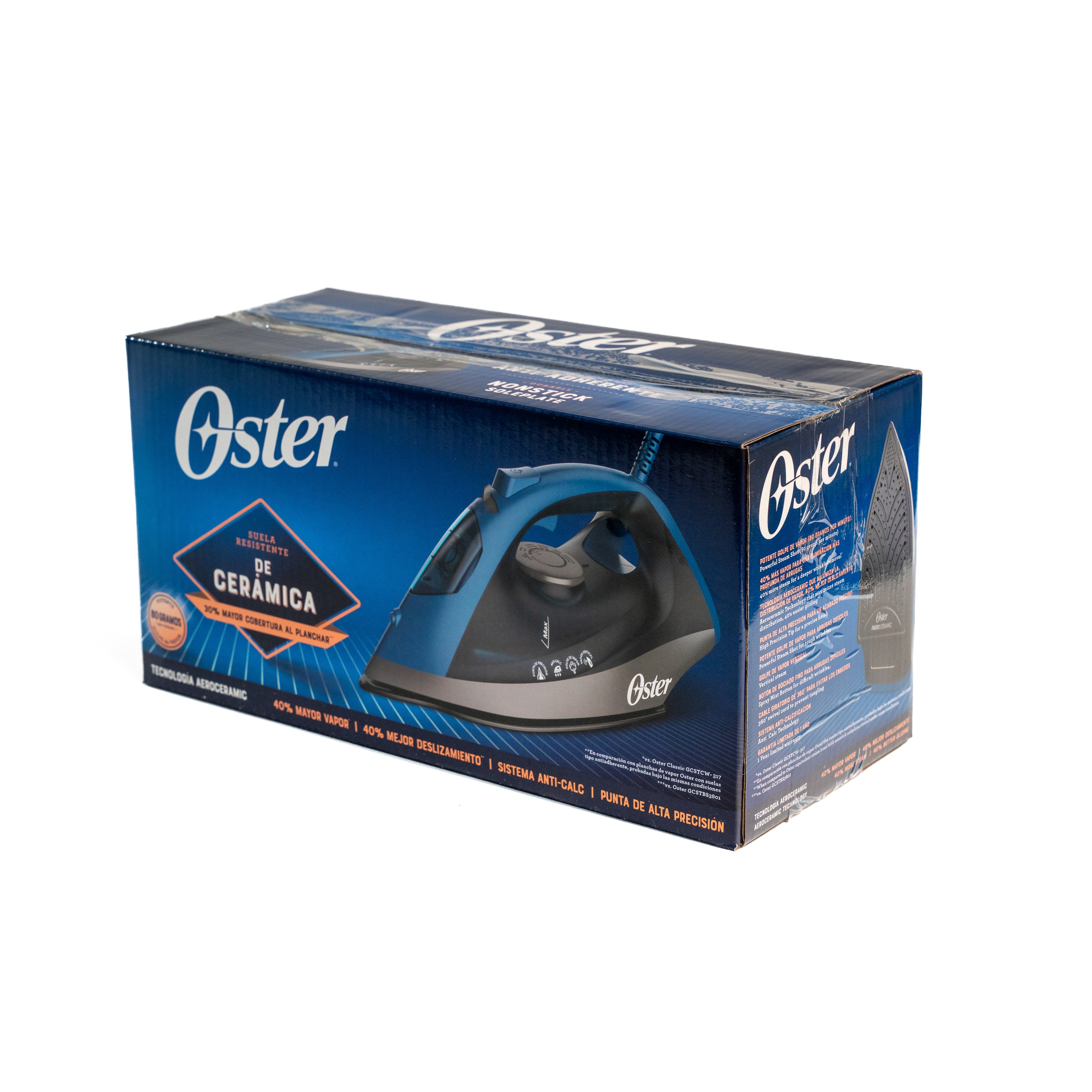 PLANCHA MULTIFUNCION OSTER AZUL