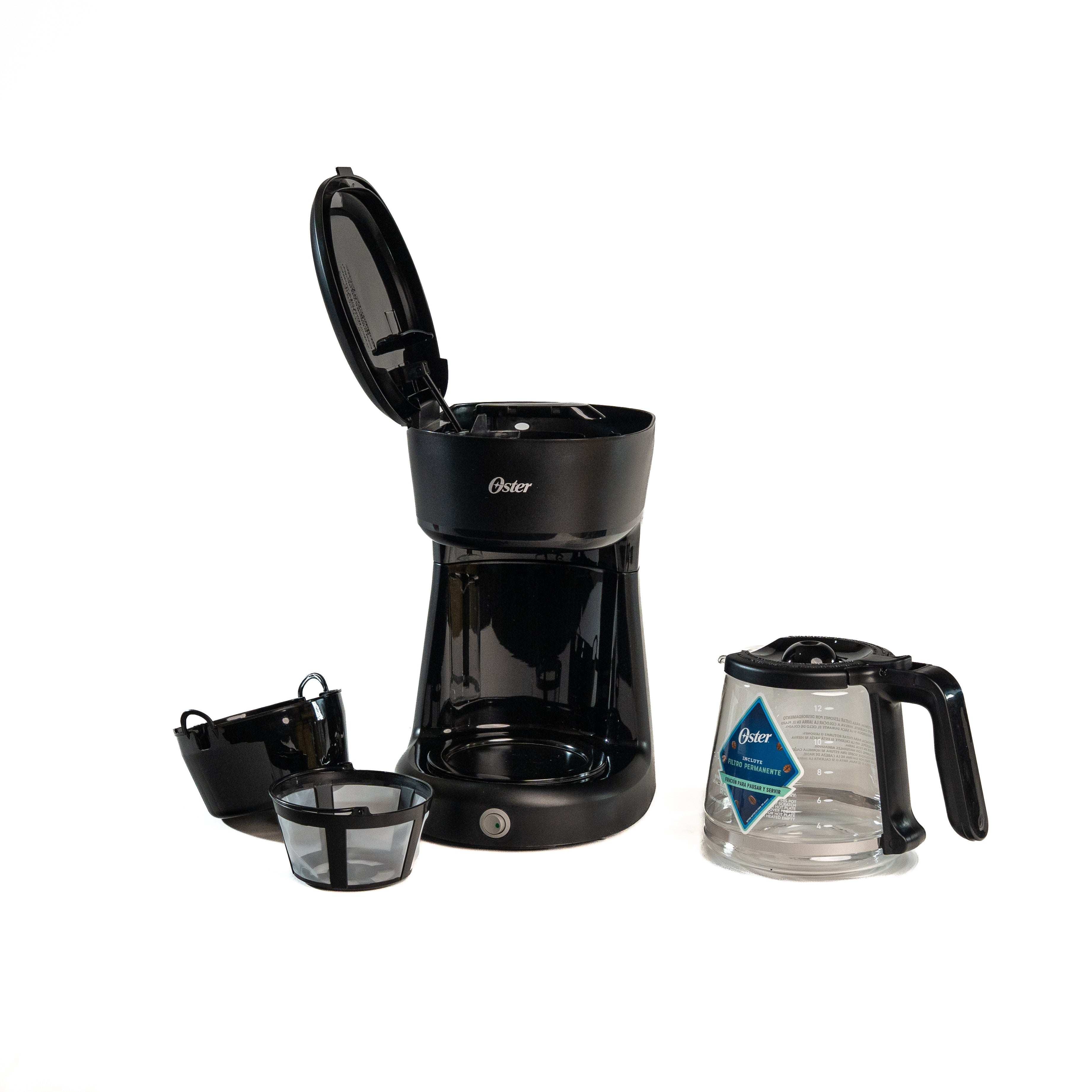 CAFETERA OSTER 12 TAZAS FILTRO PERMANENTE