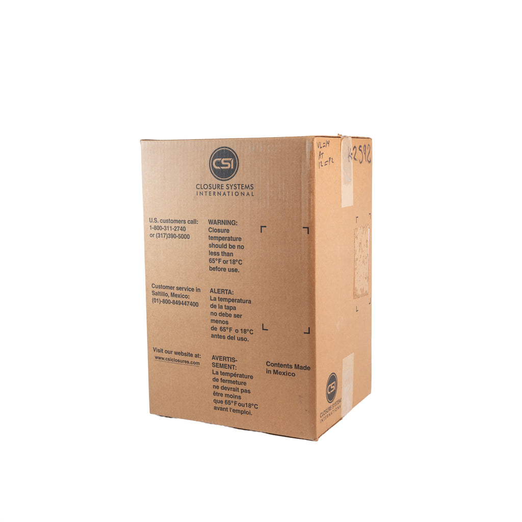 VASO LECHERO NO. 14 AZUL TURQUESA (Caja con 12 piezas)