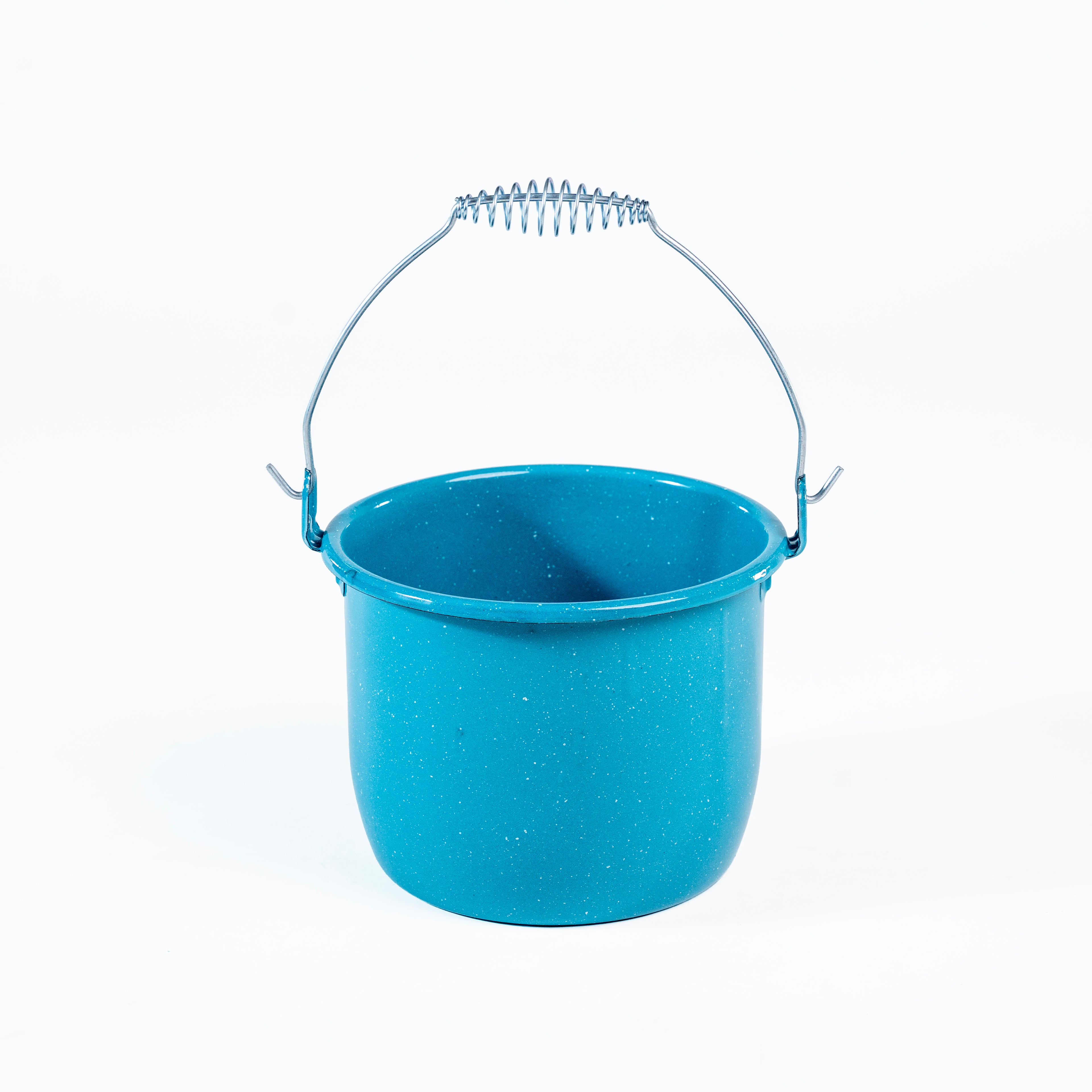VASO LECHERO NO. 18 AZUL TURQUESA (Caja con 8 piezas)
