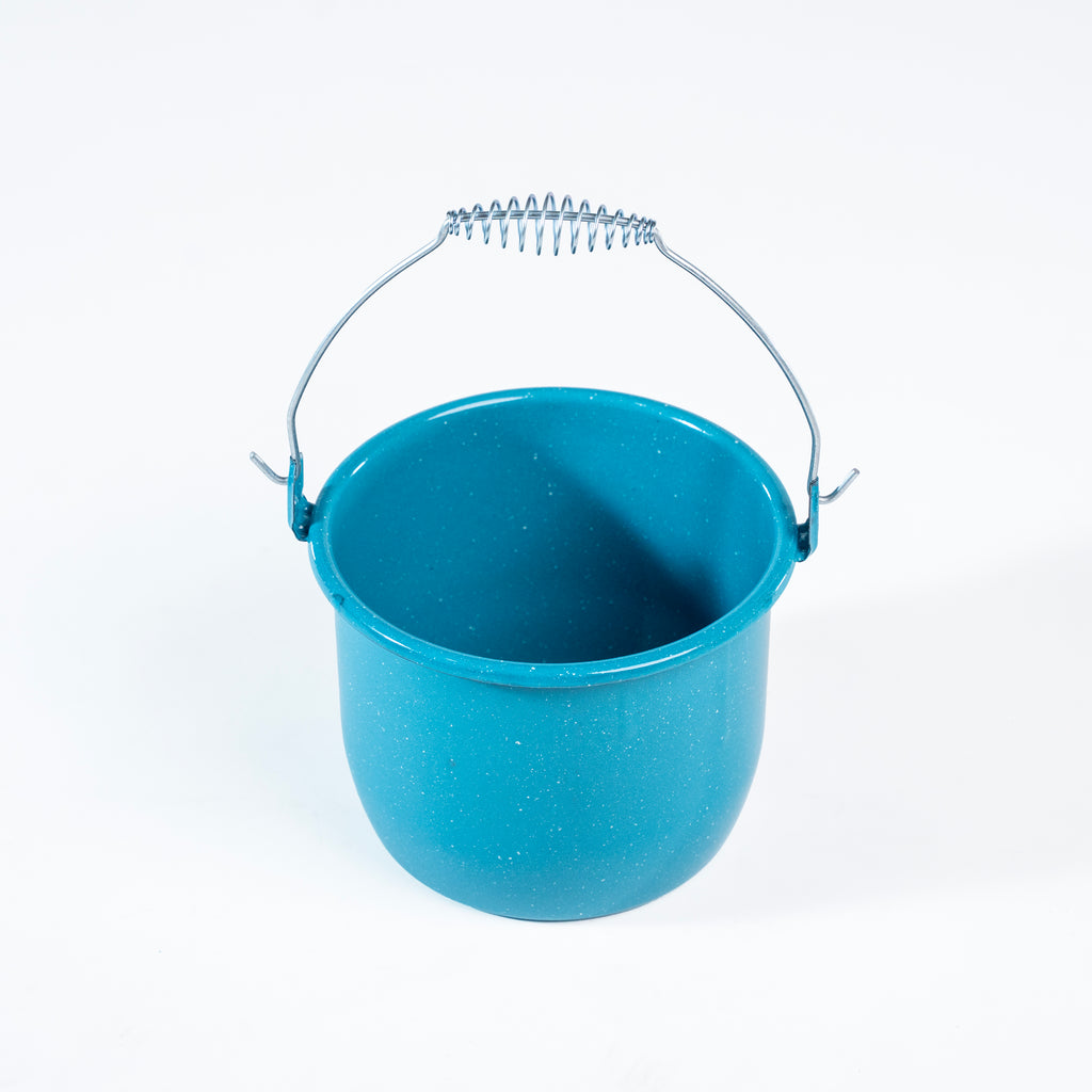 VASO LECHERO NO. 18 AZUL TURQUESA (Caja con 8 piezas)