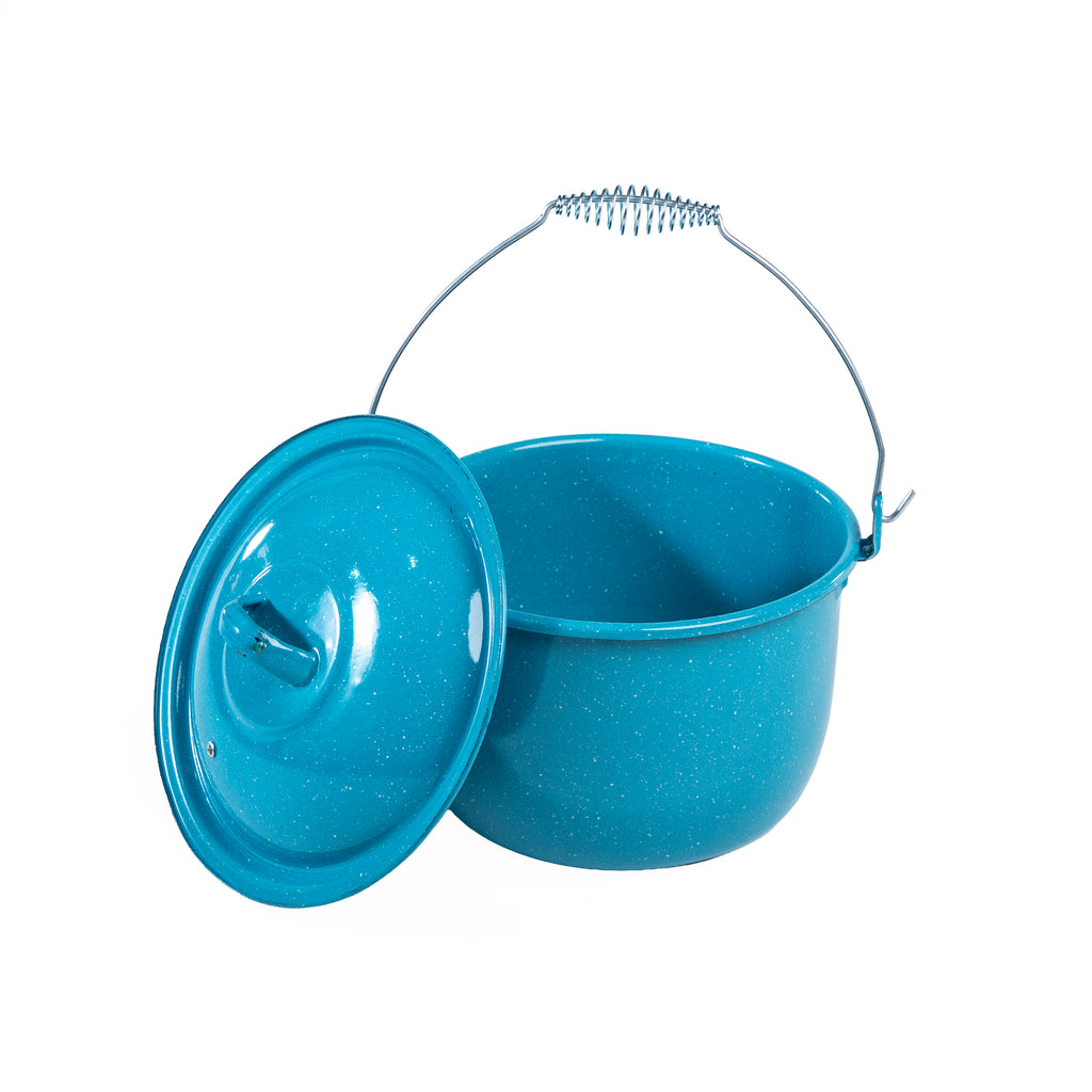 OLLA NO. 22 C/T AZUL TURQUESA (Caja con 8 piezas)