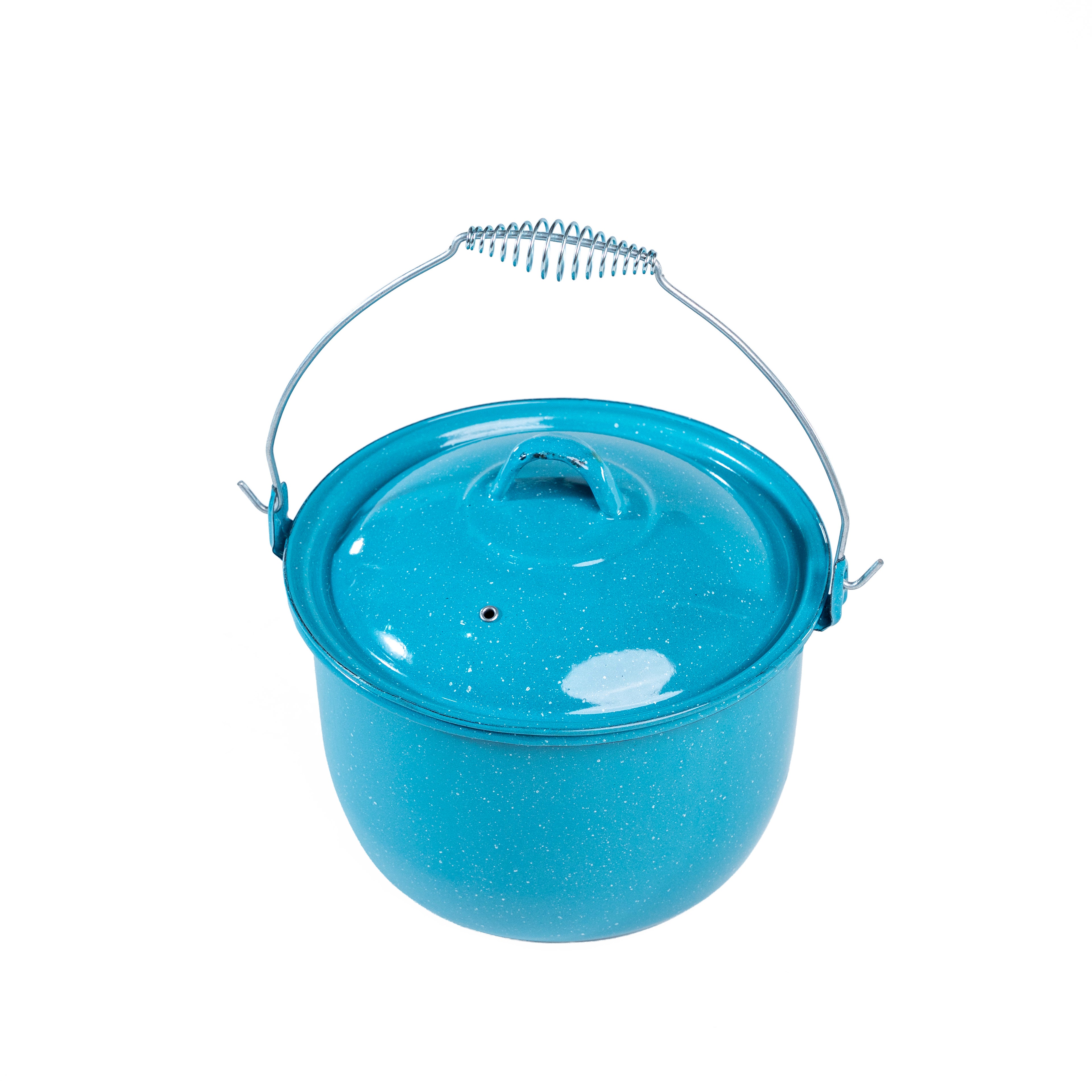 OLLA NO. 22 C/T AZUL TURQUESA (Caja con 8 piezas)