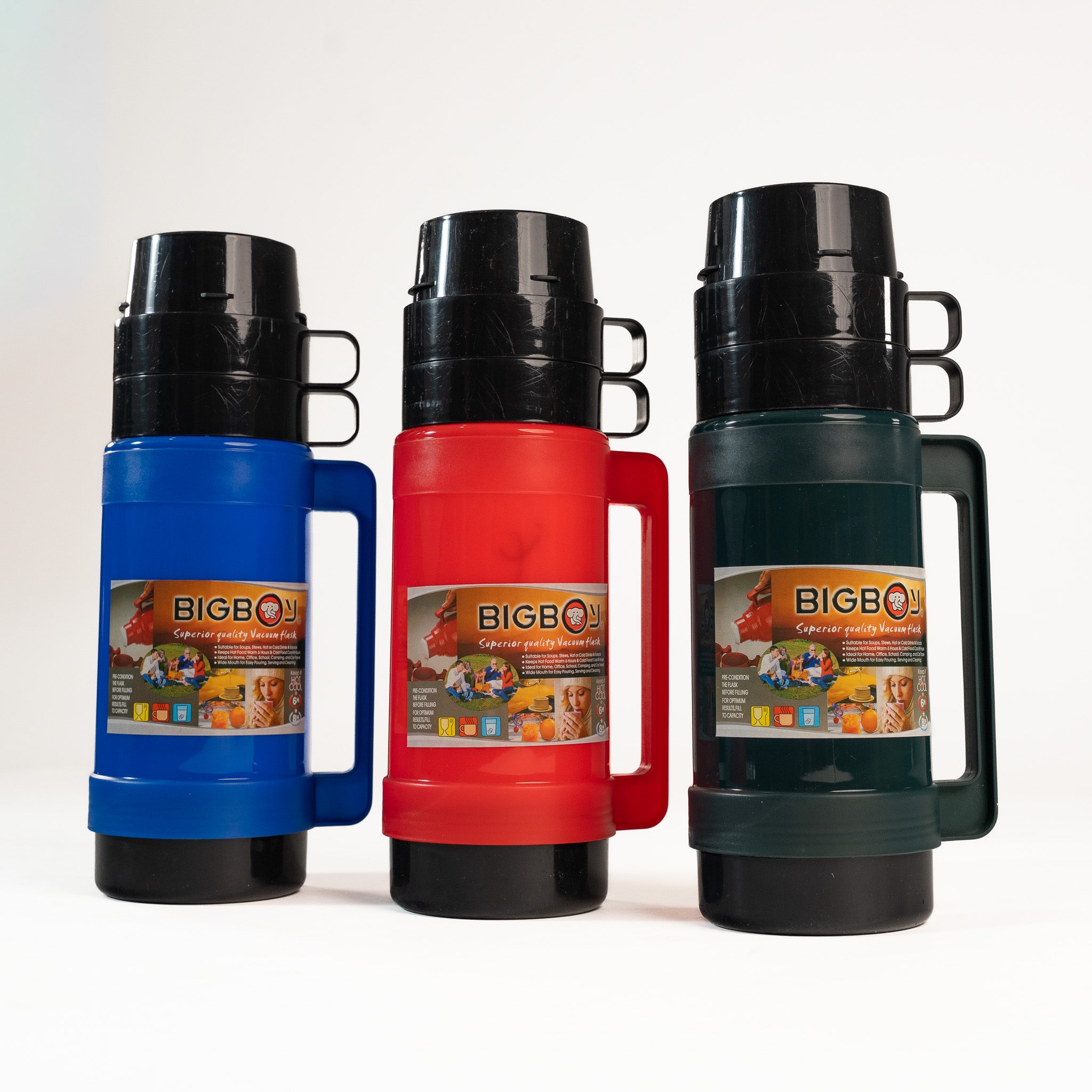 TERMO LISO DE 1.000 LTS ROJO