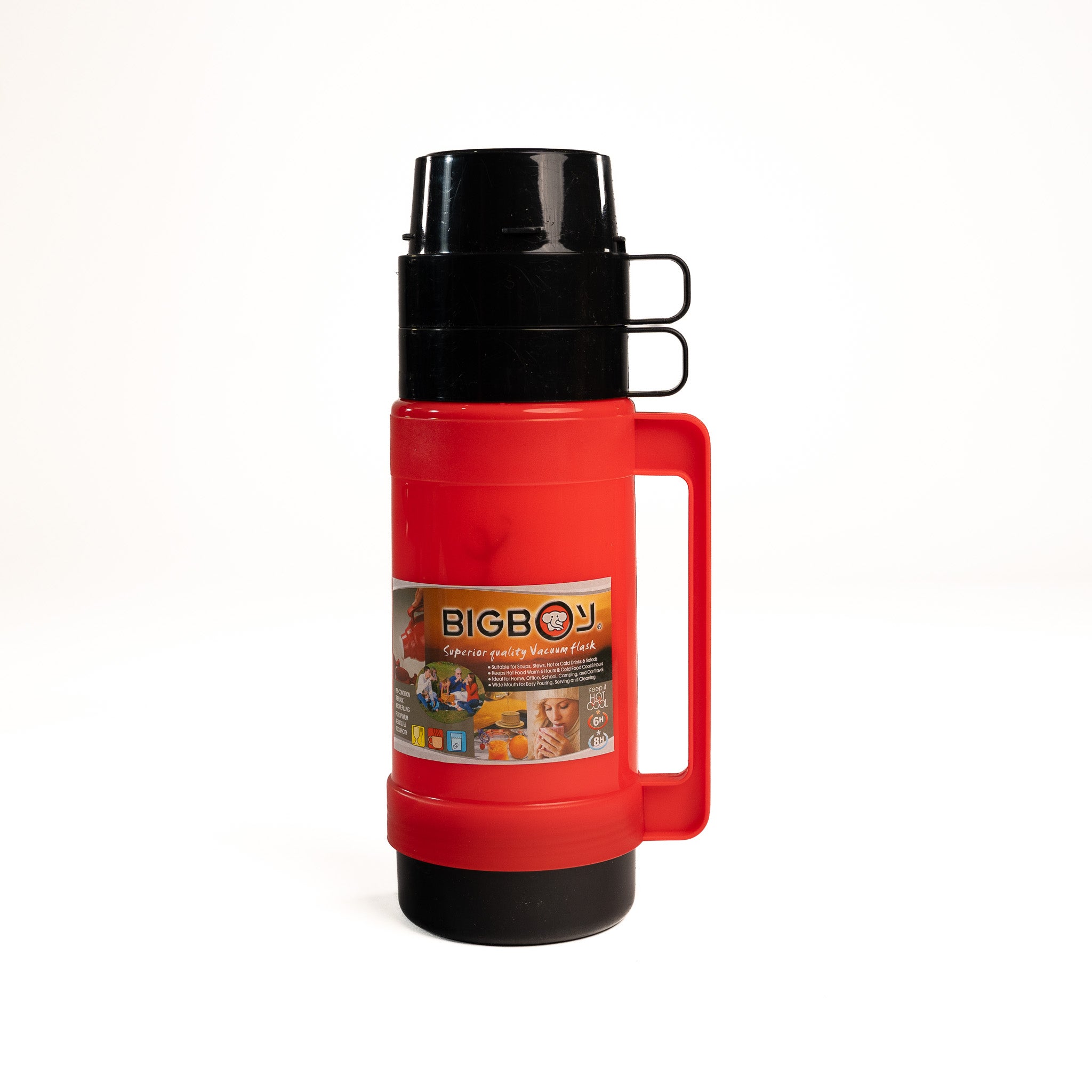 TERMO LISO DE 1.000 LTS ROJO