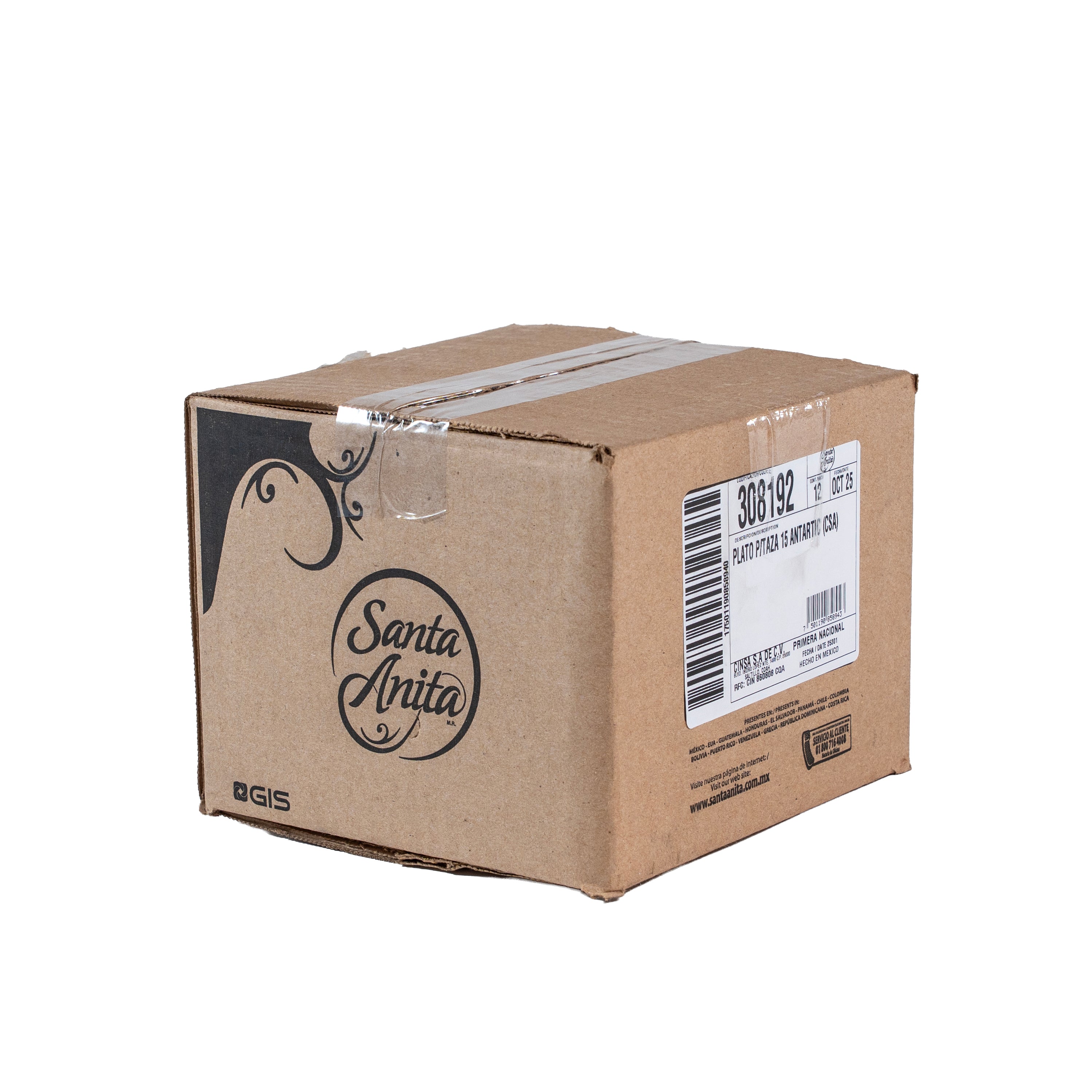 PLATO P/TAZA 15 ANTARTIC (CSA) (Caja con 12 piezas)