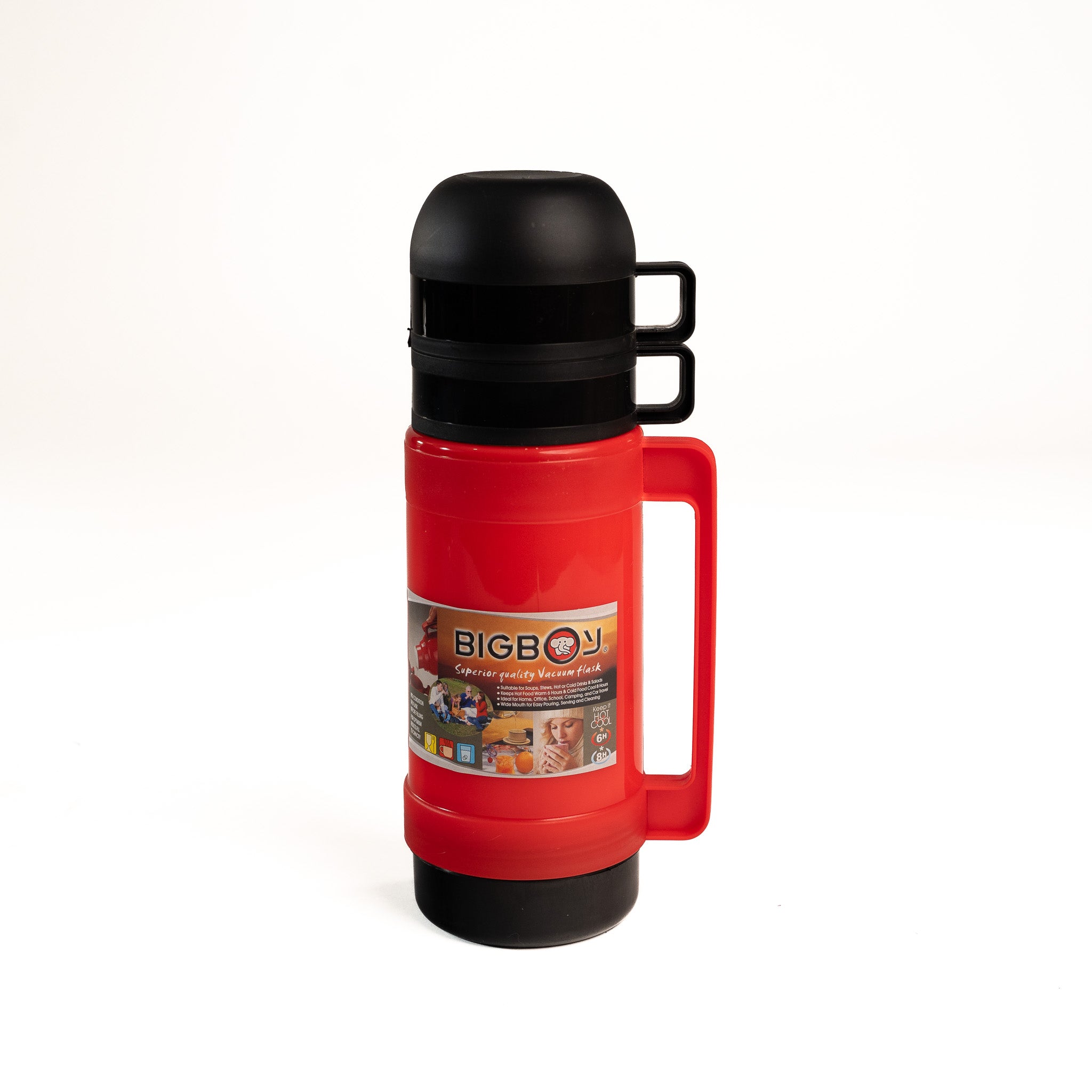 TERMO LISO DE 1.000 LTS ROJO