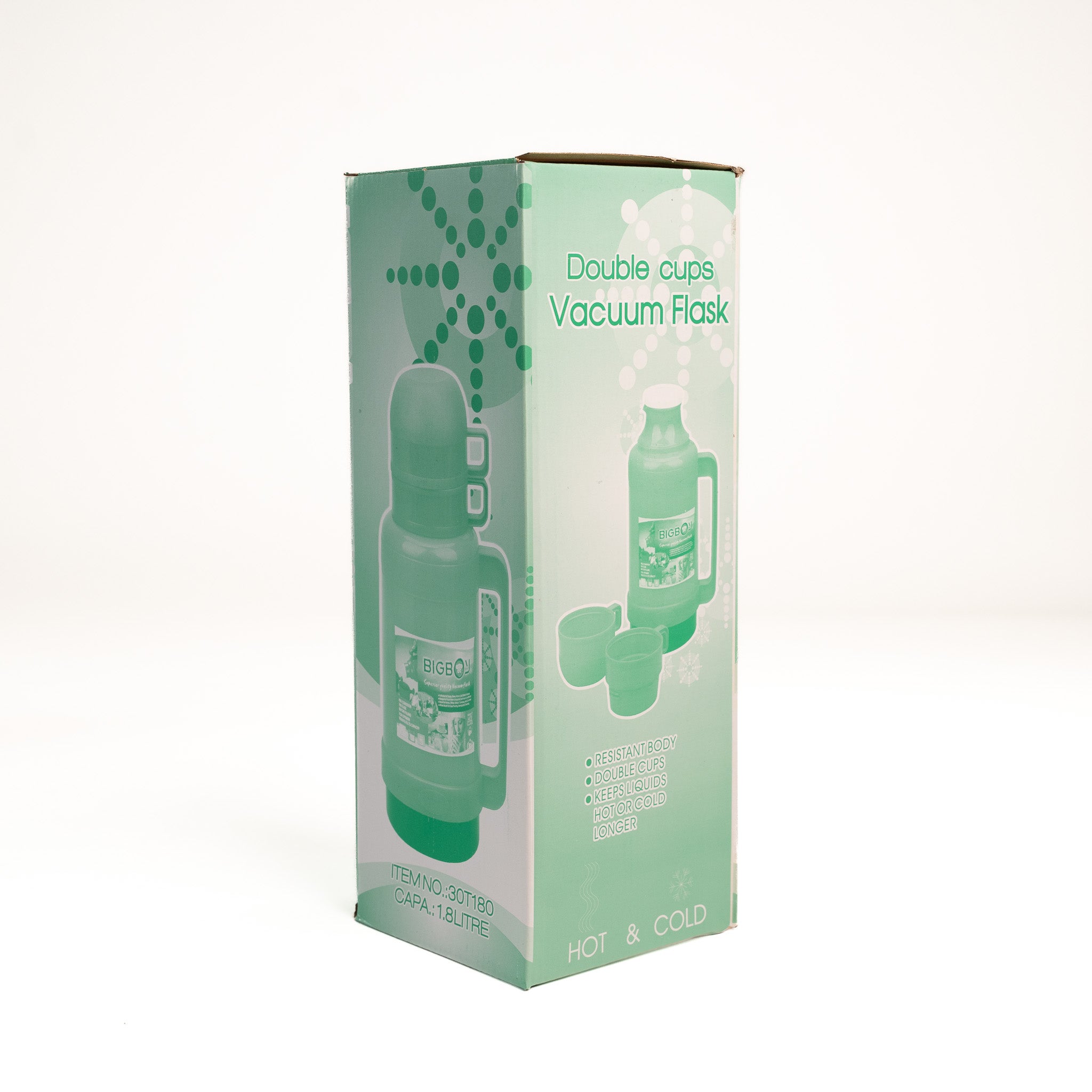TERMO LISO DE 1.800 LTS VERDE MILITAR