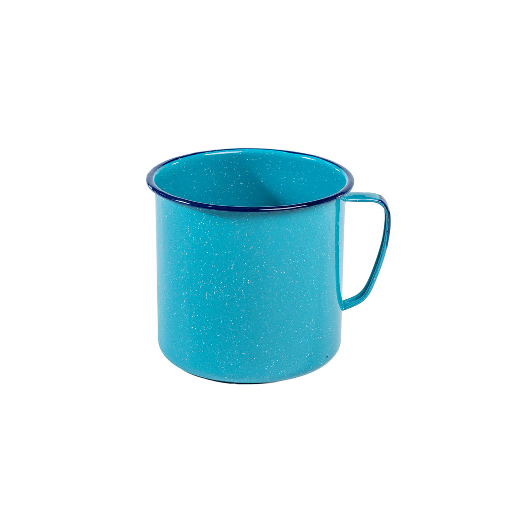 VASO RECTO 18 AZUL TURQUEZA TRES (Caja con 6 piezas)