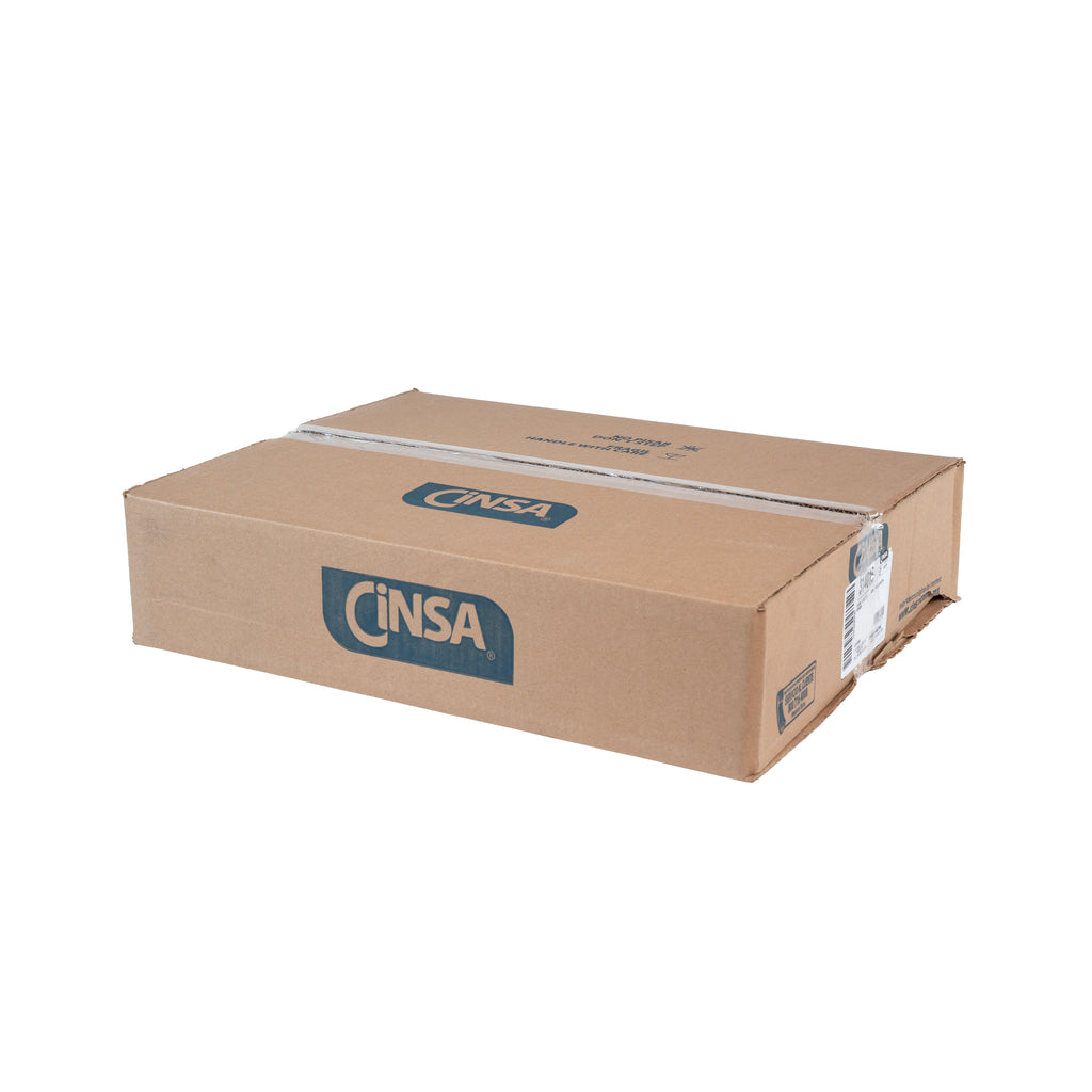VASO RECTO 12 AZUL TURQUEZA CINSA (Caja con 12 piezas)