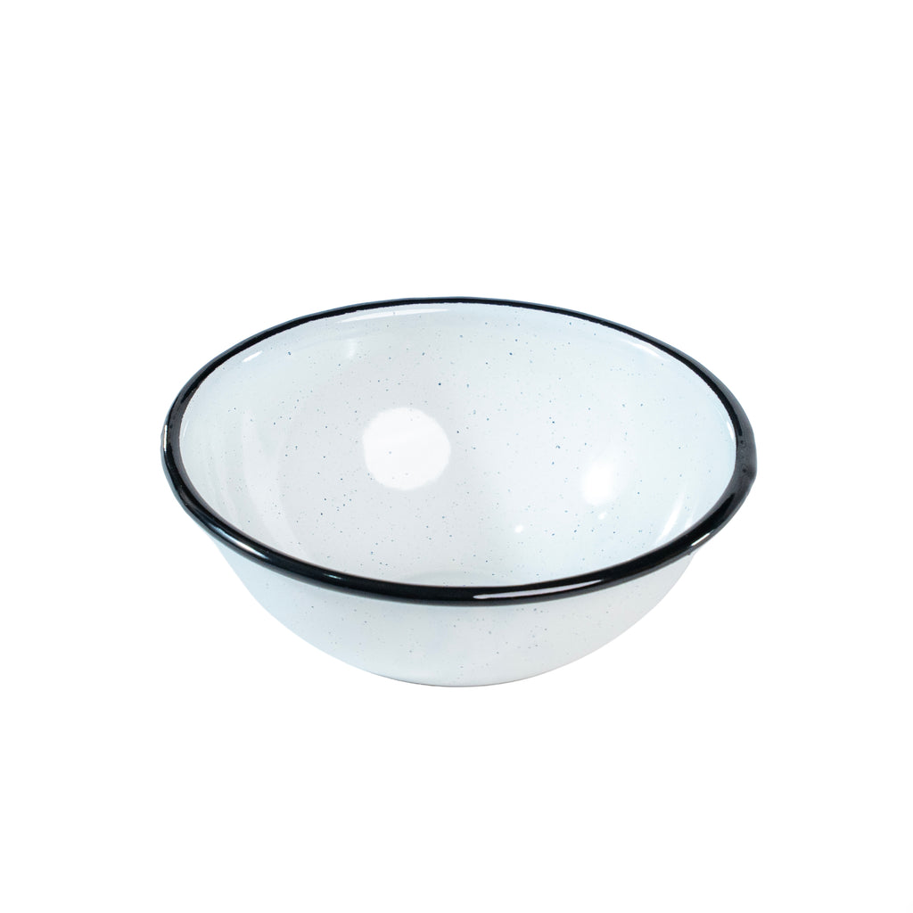 TAZA BOLA 14 SIN ANILLO BLANCO JASP FILO NEGRO (Caja con 6 piezas)