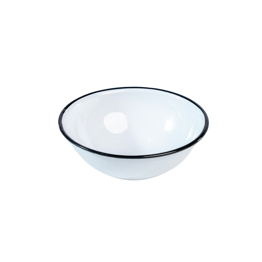 TAZA BOLA 18 SIN ANILLO BLANCO JASP FILO NEGRO (Caja con 6 piezas)