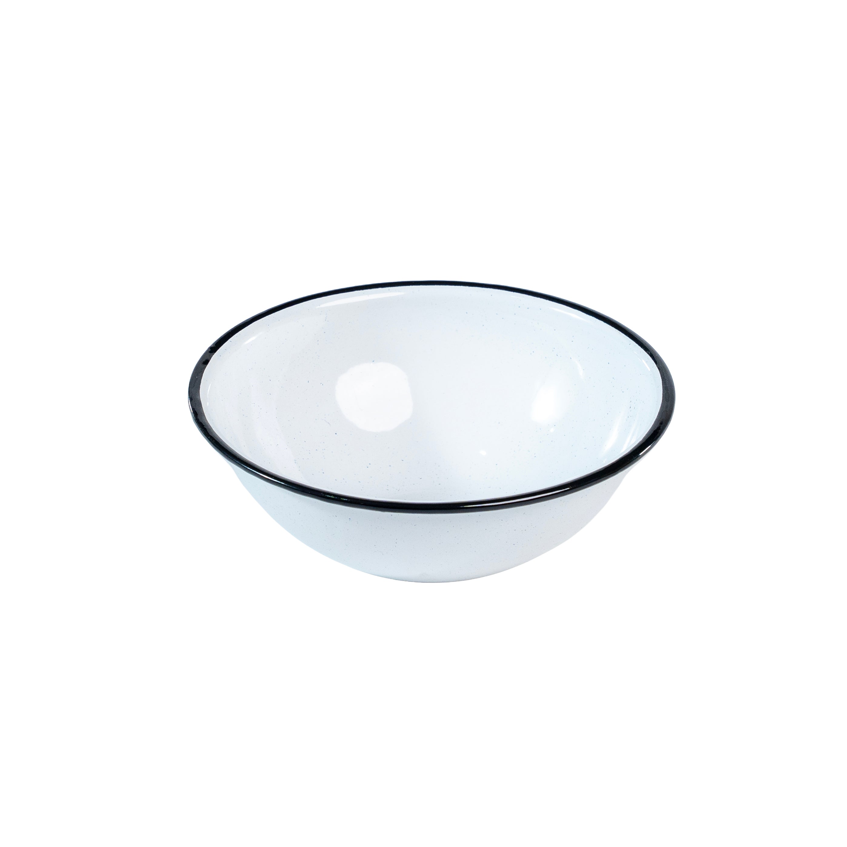 TAZA BOLA 18 SIN ANILLO BLANCO JASP FILO NEGRO (Caja con 6 piezas)