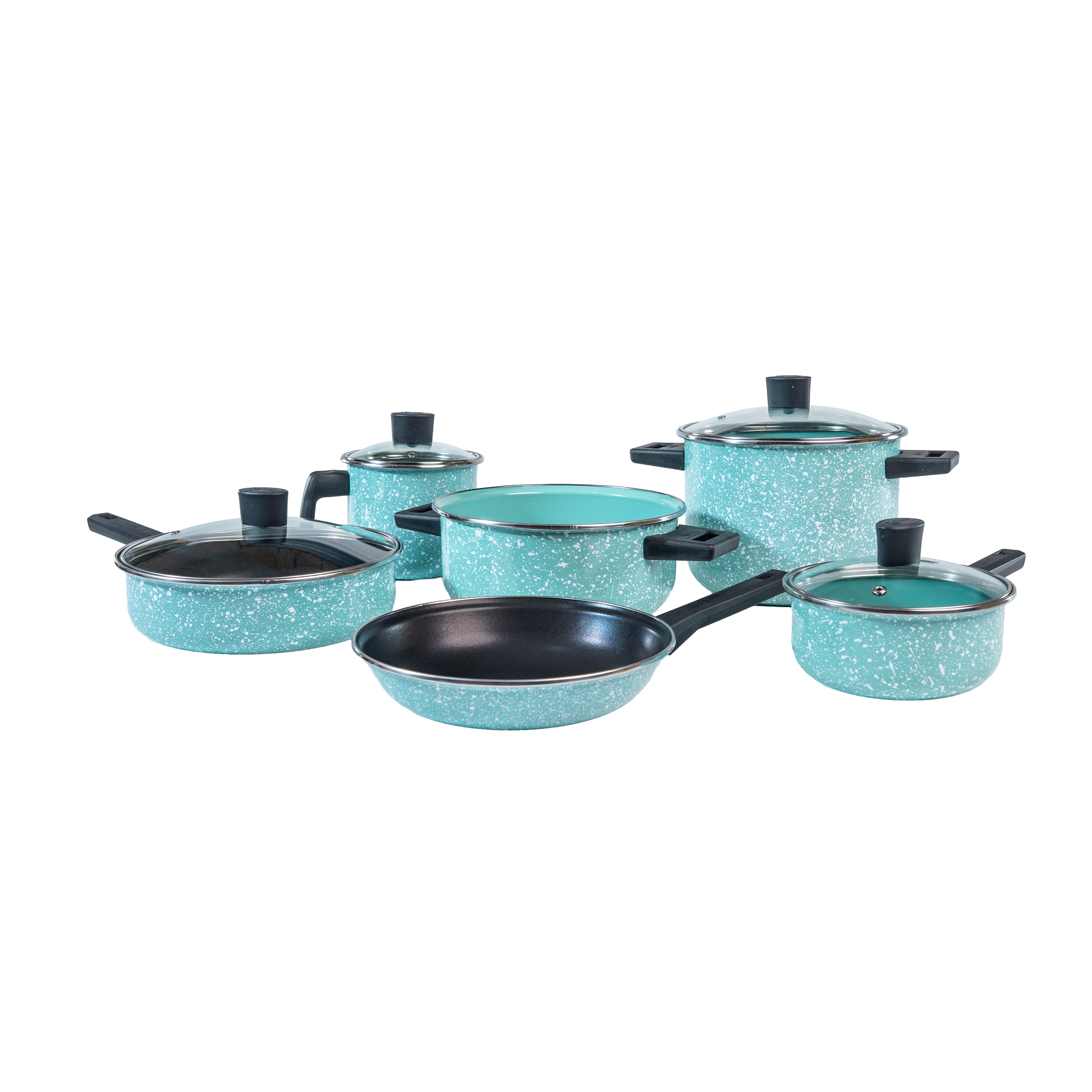 BATERIA EUROPEA GRANITO JADE MENTA (Caja con 10 piezas)