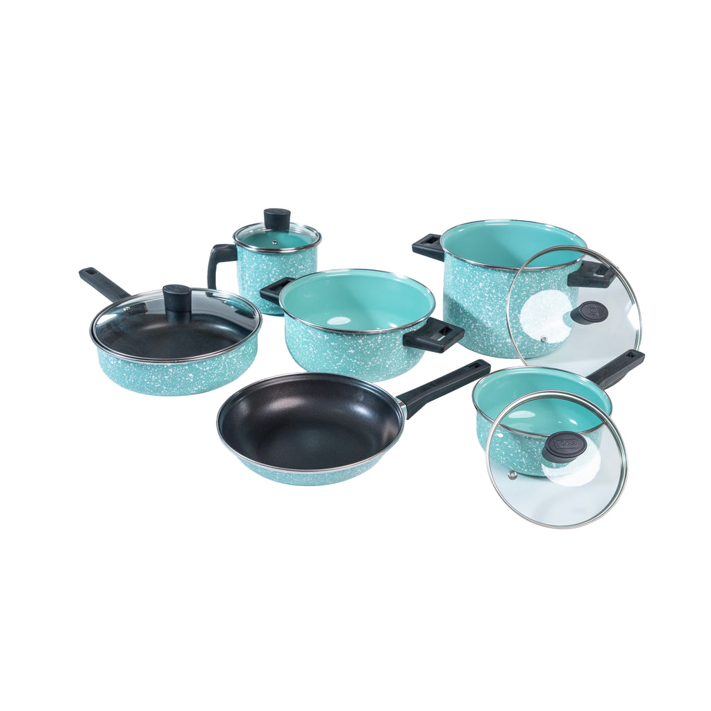 BATERIA EUROPEA GRANITO JADE MENTA (Caja con 10 piezas)