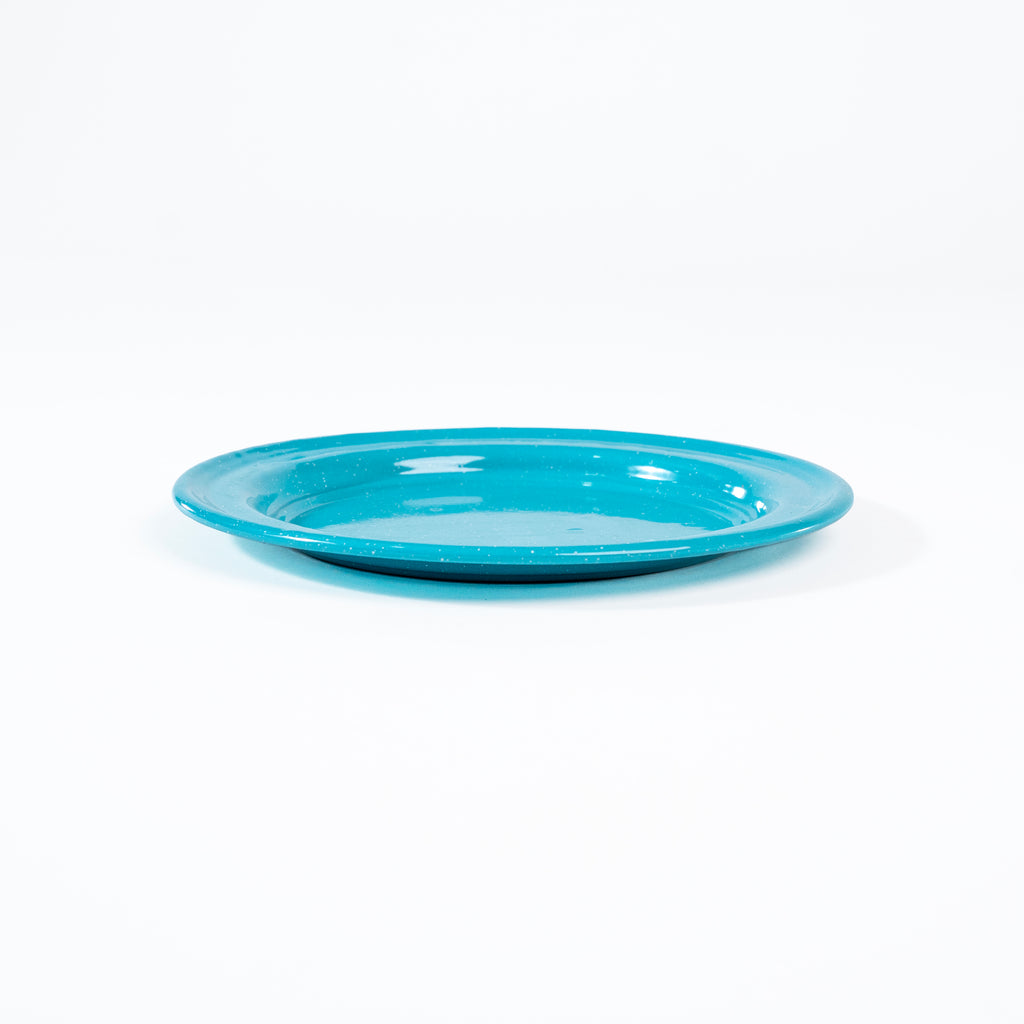 PLATO PLANO 22 AZUL TURQUESA CINSA (Caja con 6 piezas)