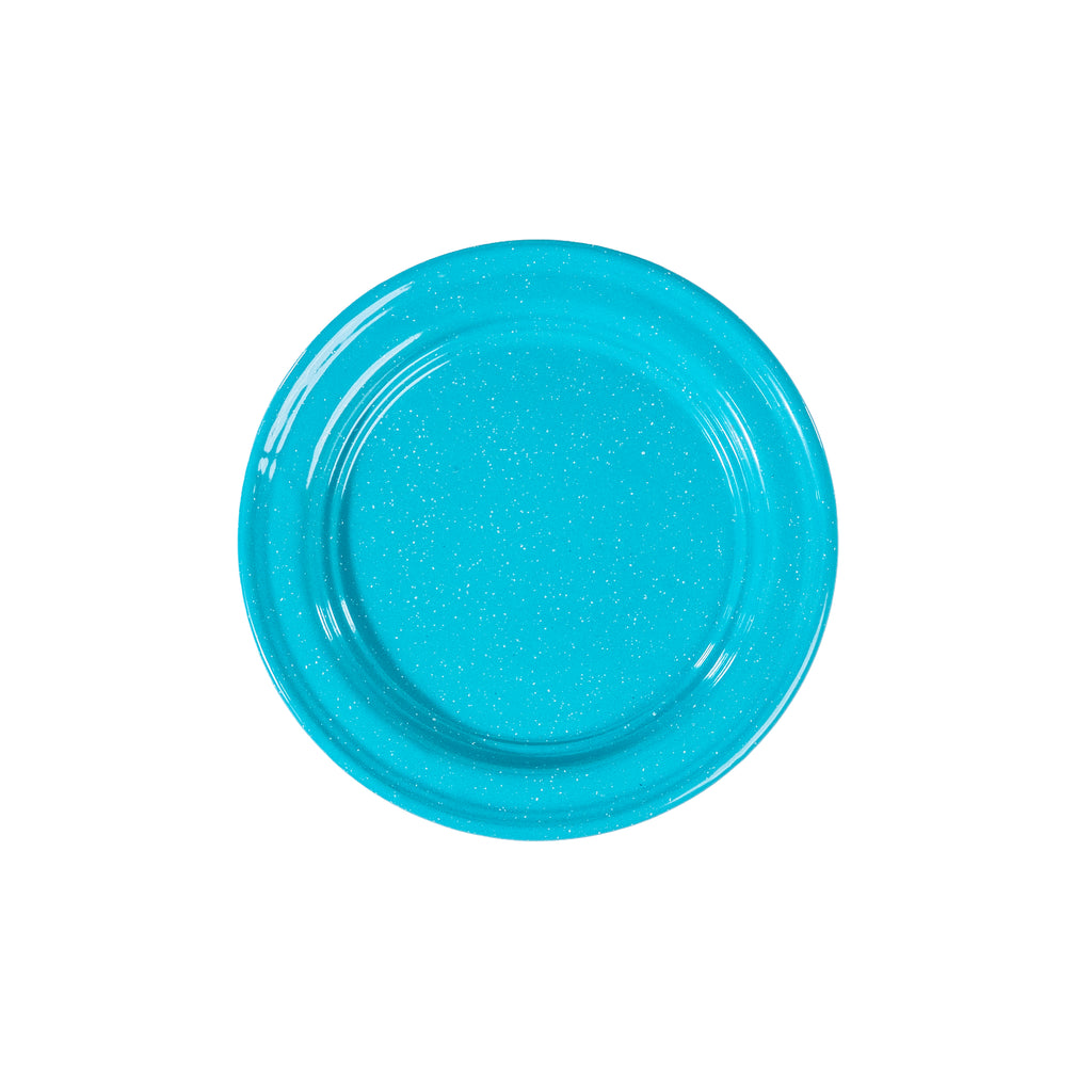 PLATO PLANO 22 AZUL TURQUESA CINSA (Caja con 6 piezas)