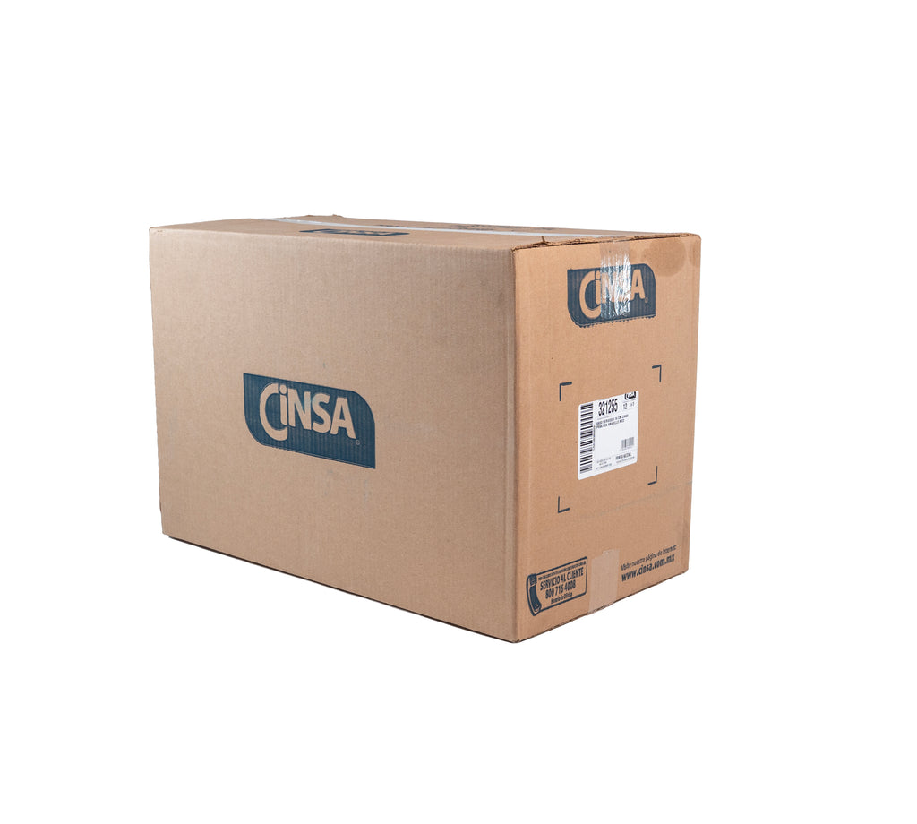 VASO HERVIDOR 14 CM CINSA PRAKTICA AMARILLO (Caja con 12 piezas)