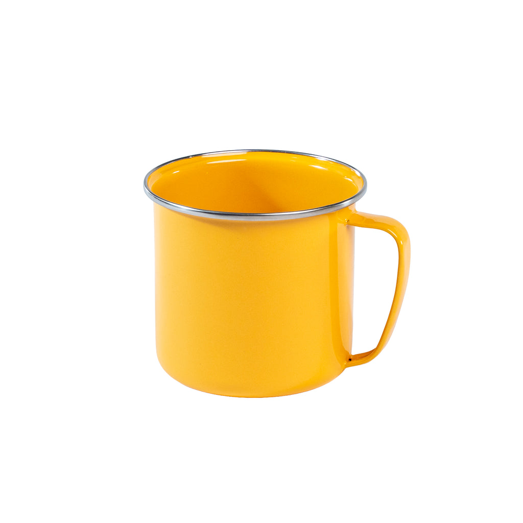 VASO HERVIDOR 14 CM CINSA PRAKTICA AMARILLO (Caja con 12 piezas)