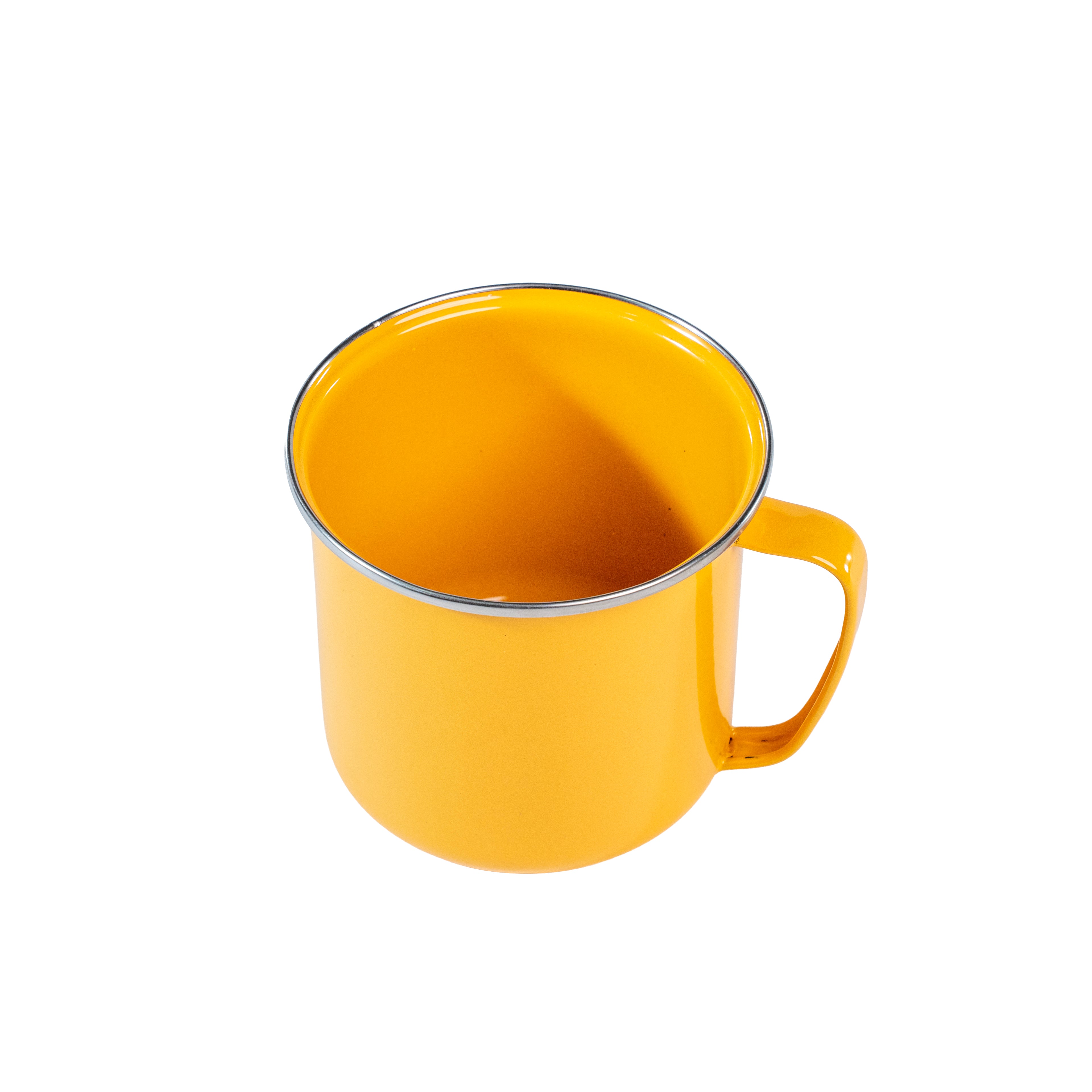 VASO HERVIDOR 14 CM CINSA PRAKTICA AMARILLO (Caja con 12 piezas)