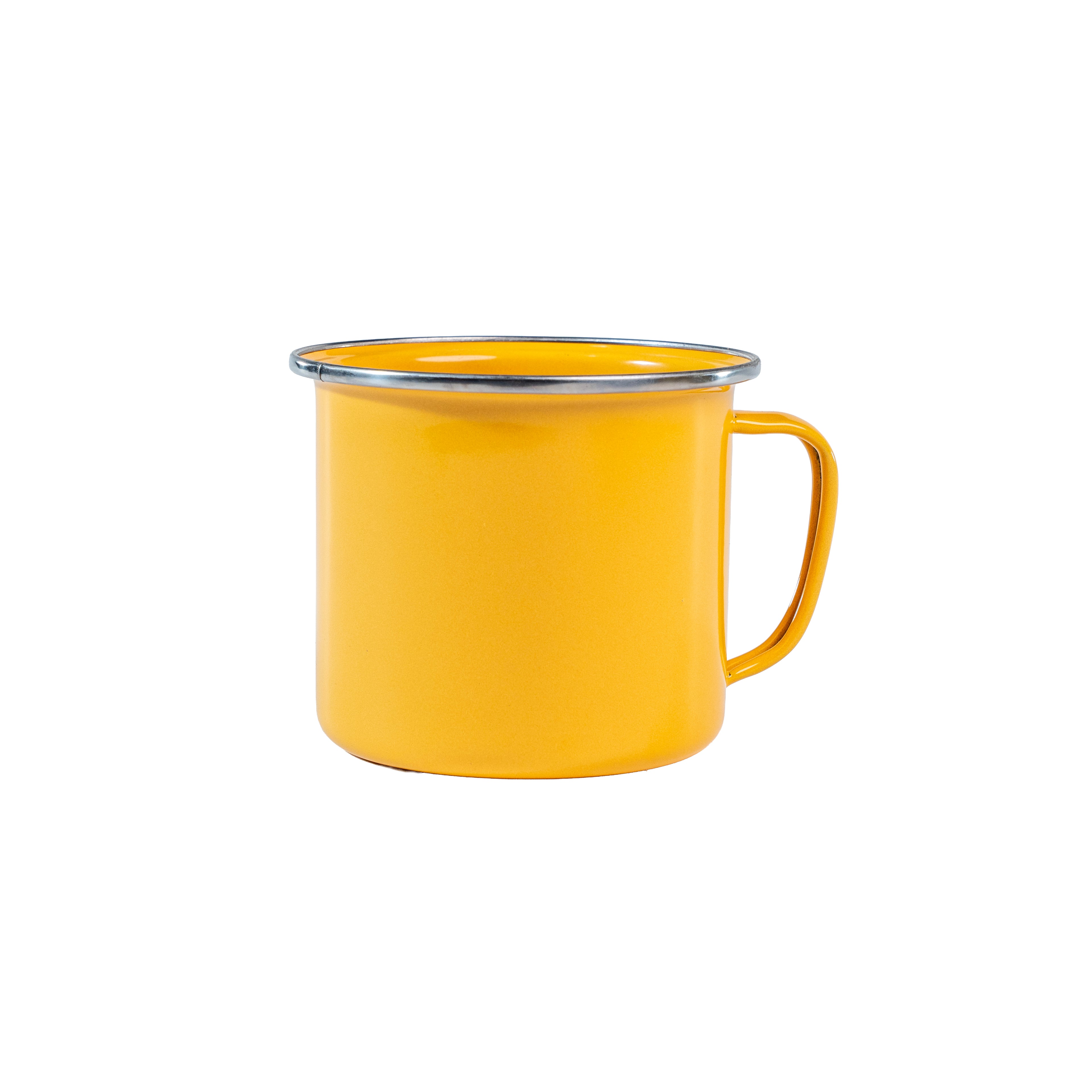 VASO RECTO 12 CM CINSA PRAKTICA AMARILLO (Caja con 12 piezas)