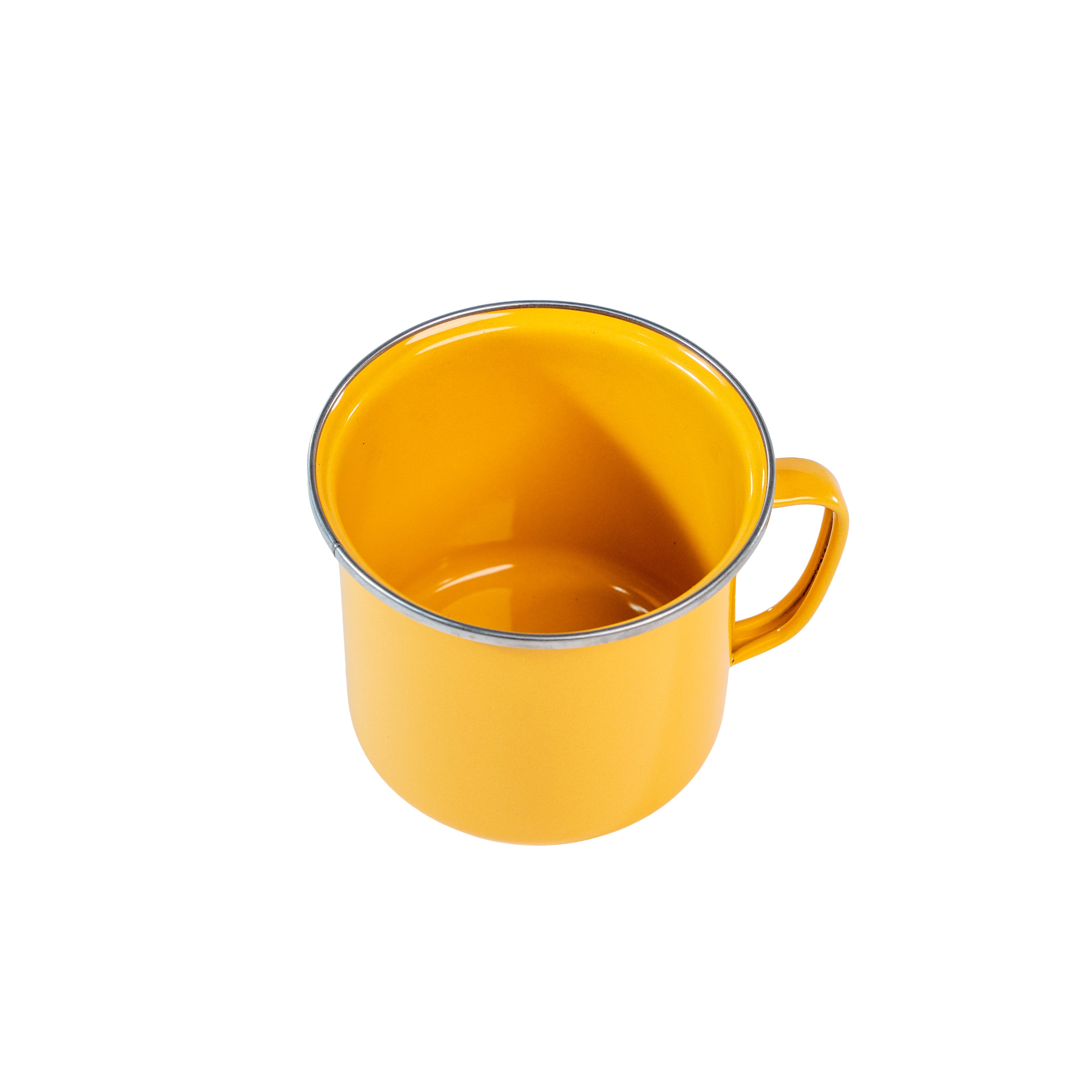 VASO RECTO 12 CM CINSA PRAKTICA AMARILLO (Caja con 12 piezas)