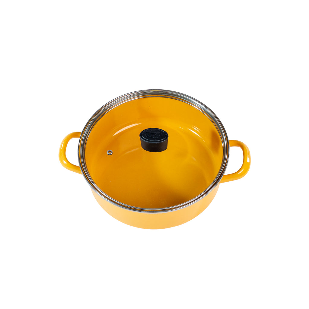BUDINERA RECTA 24 CM CINSA PRAKTICA AMARILLO MEDITERRANEO (Caja con 6 piezas)